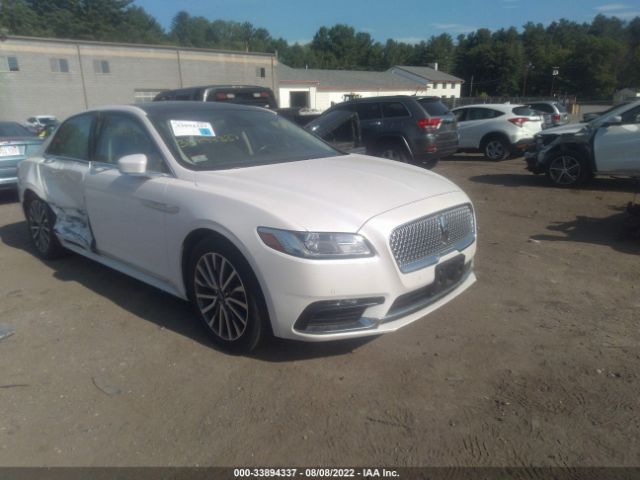 LINCOLN CONTINENTAL 2019 1ln6l9tk9k5603663