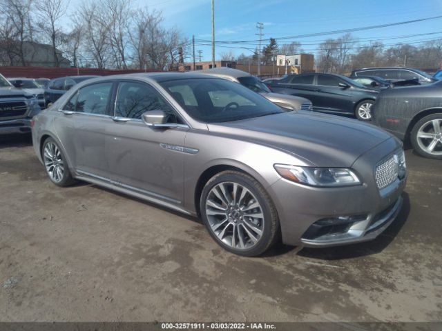 LINCOLN CONTINENTAL 2019 1ln6l9tk9k5614131