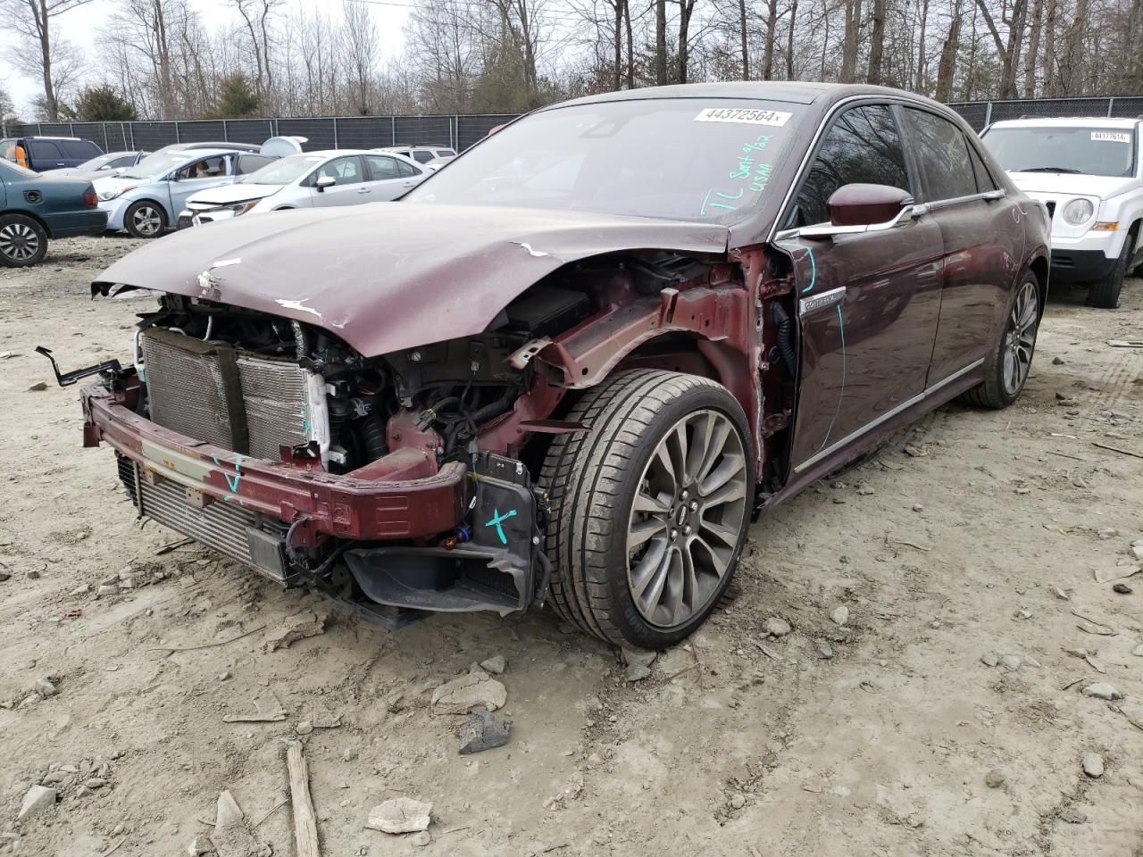 LINCOLN CONTINENTAL 2017 1ln6l9tp0h5610666