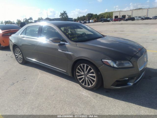 LINCOLN CONTINENTAL 2017 1ln6l9tp6h5620957