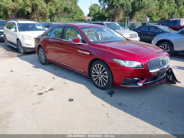 LINCOLN CONTINENTAL 2017 1ln6l9tp8h5605540