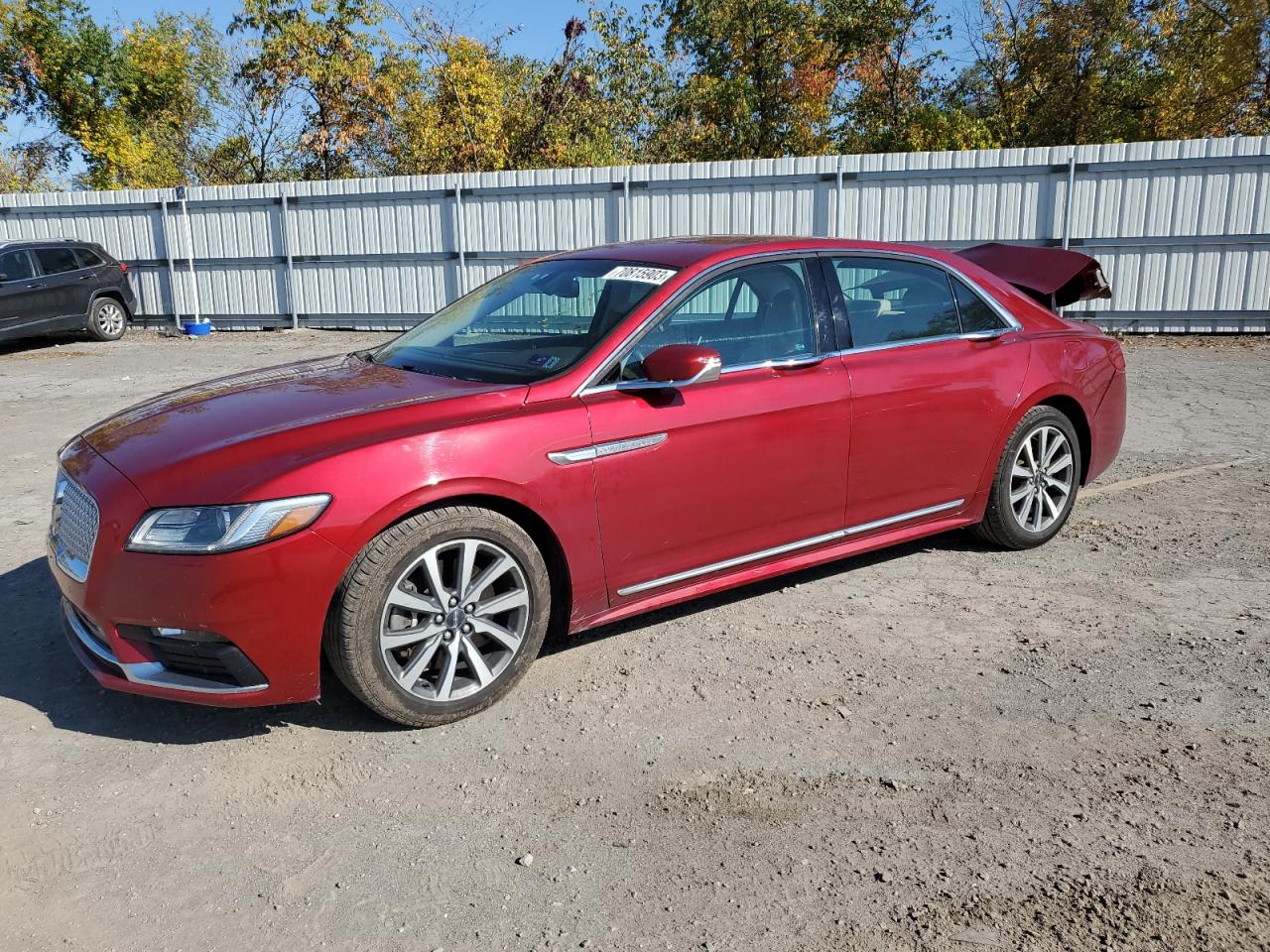 LINCOLN CONTINENTAL 2017 1ln6l9vkxh5602155