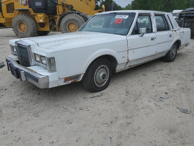 LINCOLN TOWNCAR 1988 1lnbm81f3jy795350