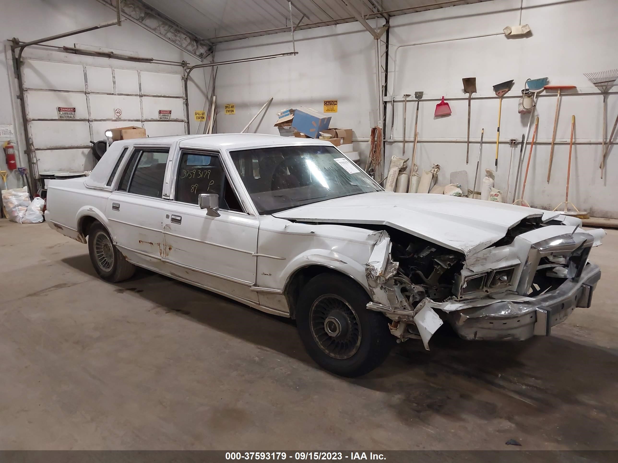 LINCOLN TOWN CAR 1989 1lnbm81f6ky699469