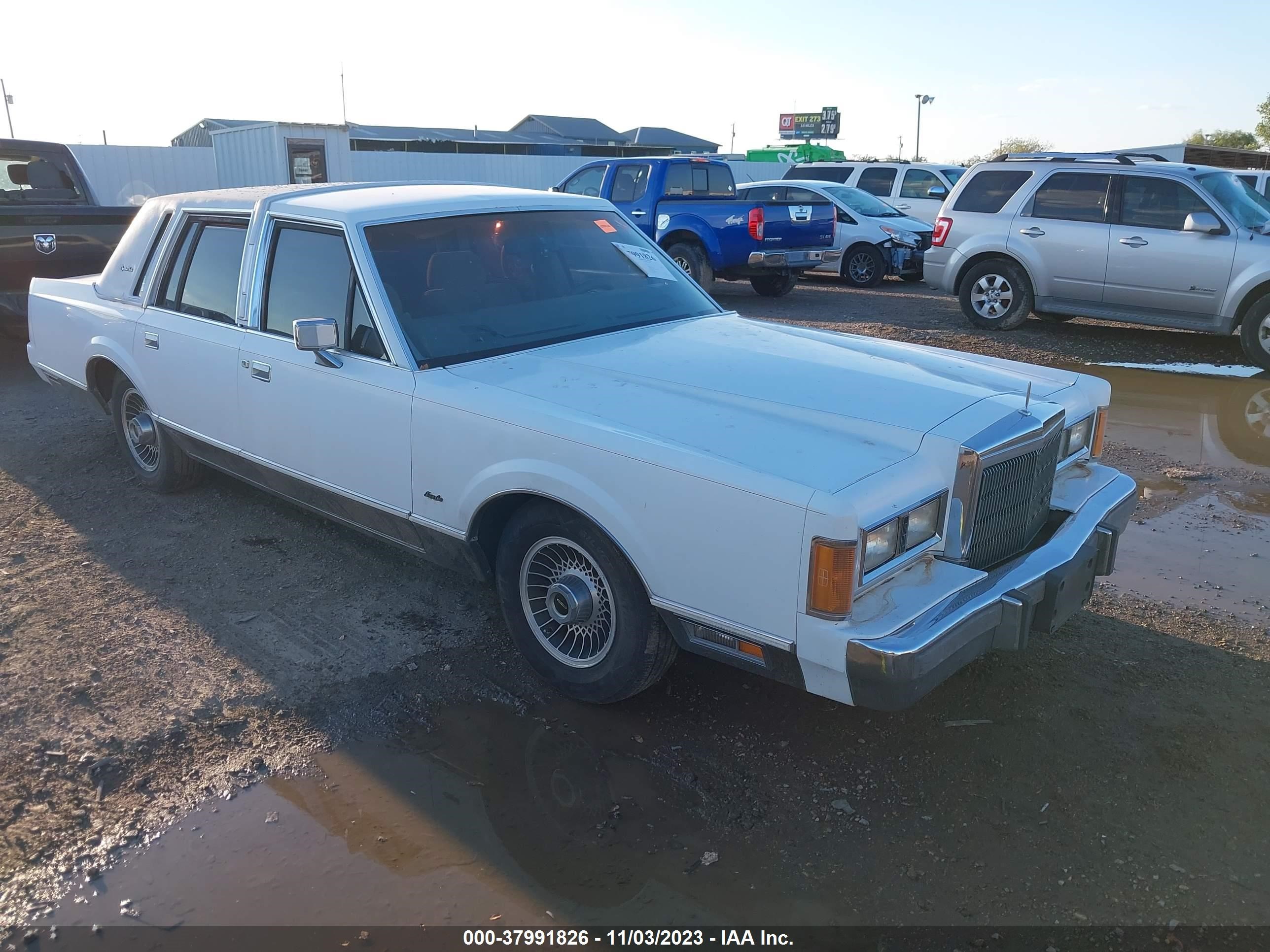 LINCOLN TOWN CAR 1989 1lnbm82f6ky626214