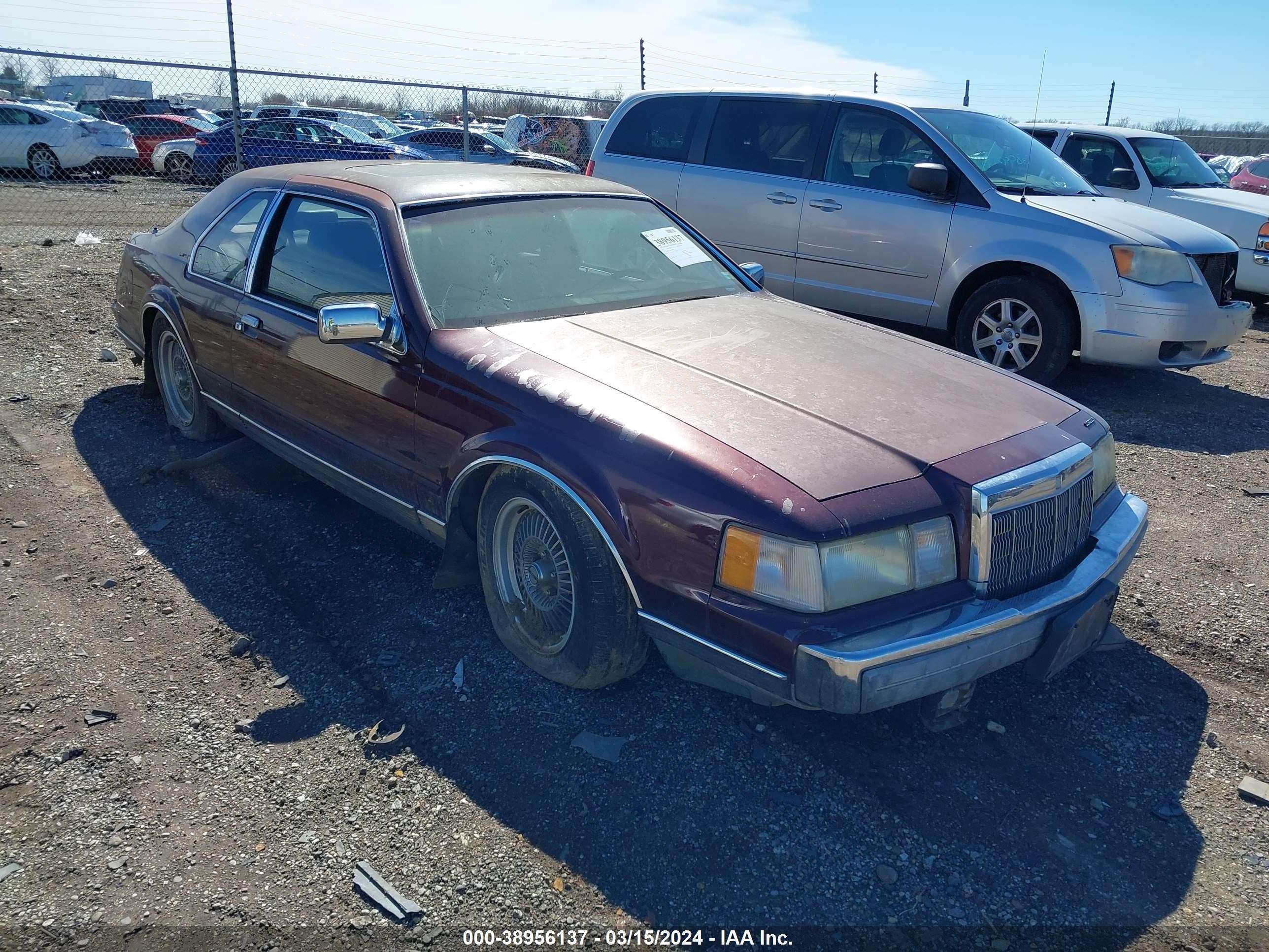 LINCOLN MARK VII 1989 1lnbm93e8ky600208