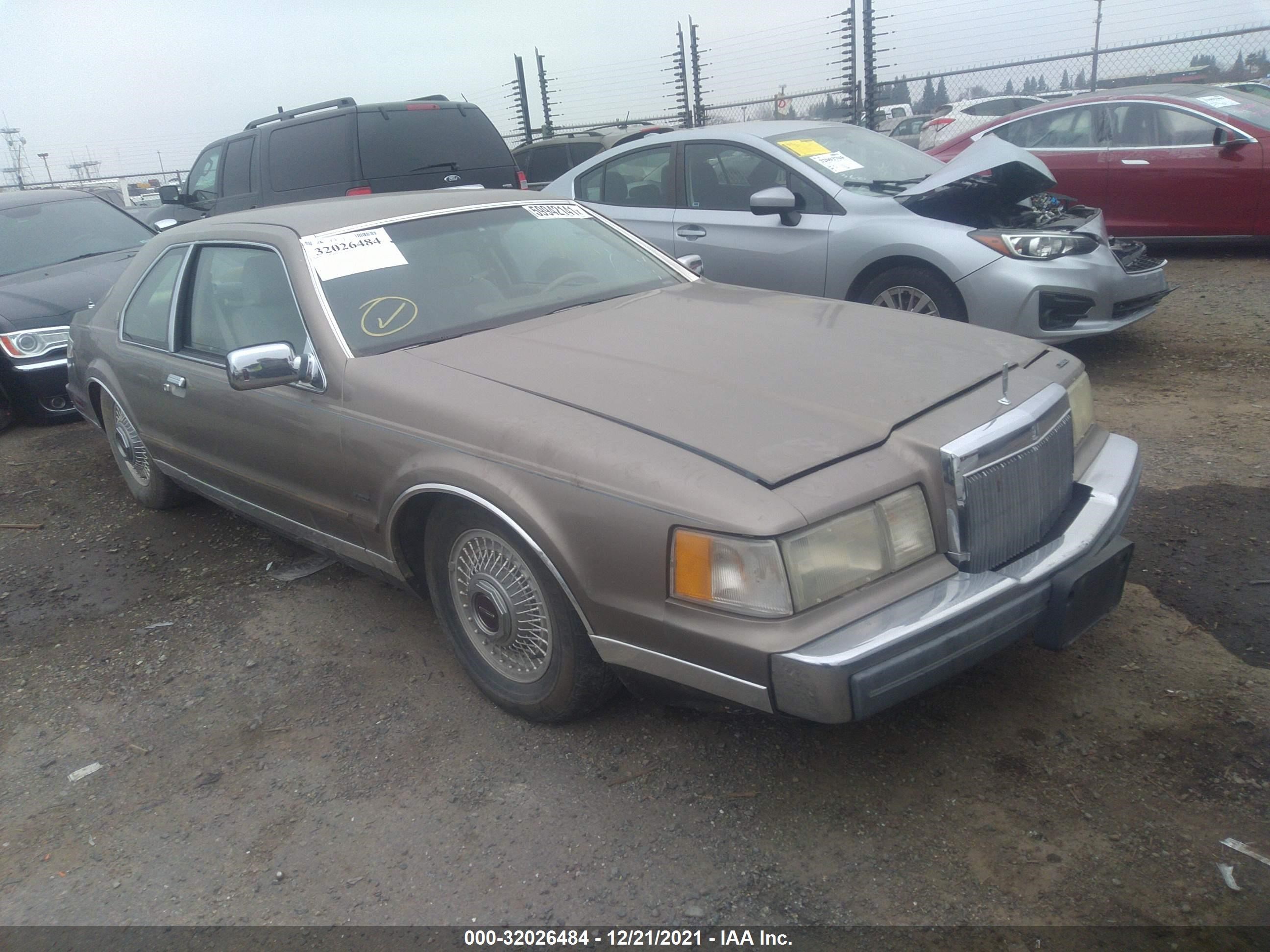 LINCOLN MARK VII 1986 1lnbp98f7gy615069