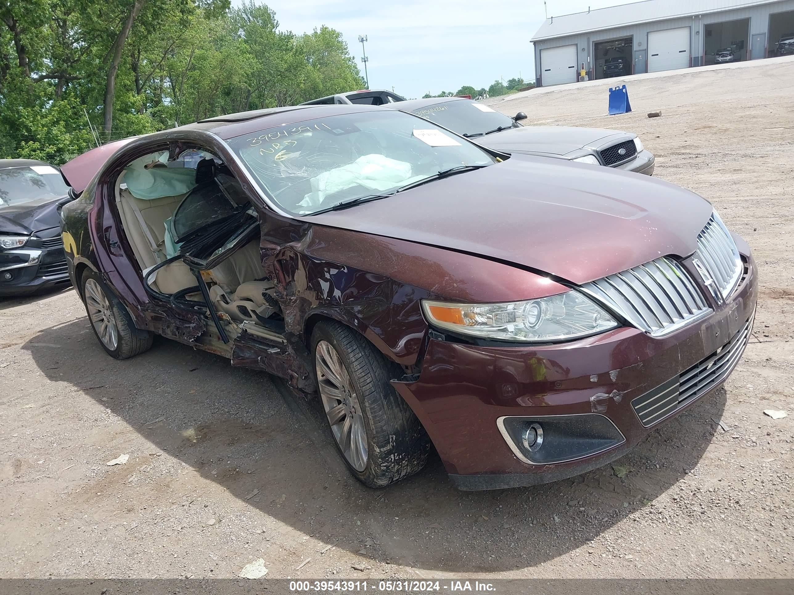 LINCOLN MKS 2012 1lnhl9drxcg802389