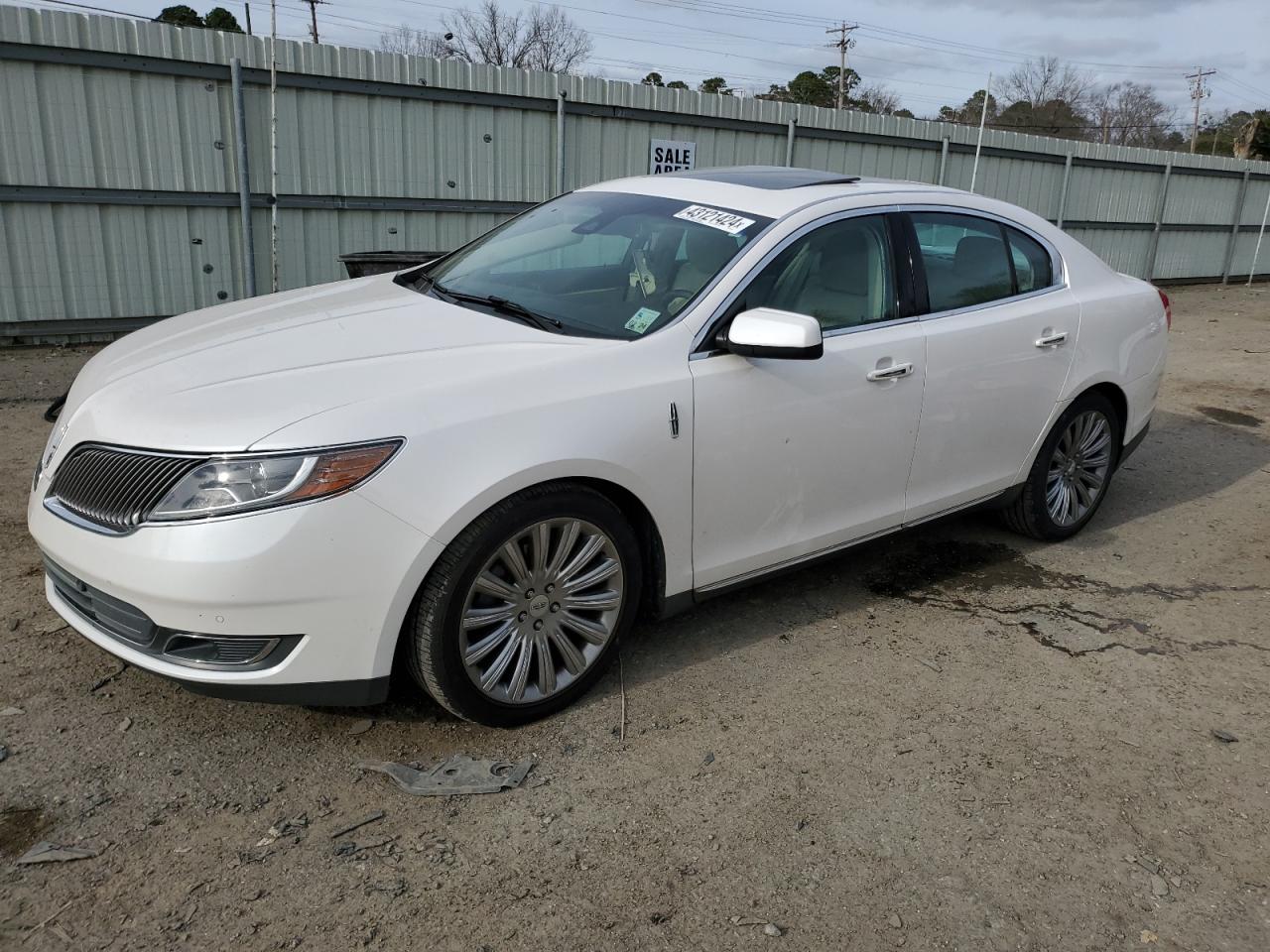 LINCOLN MKS 2013 1lnhl9ek3dg603140