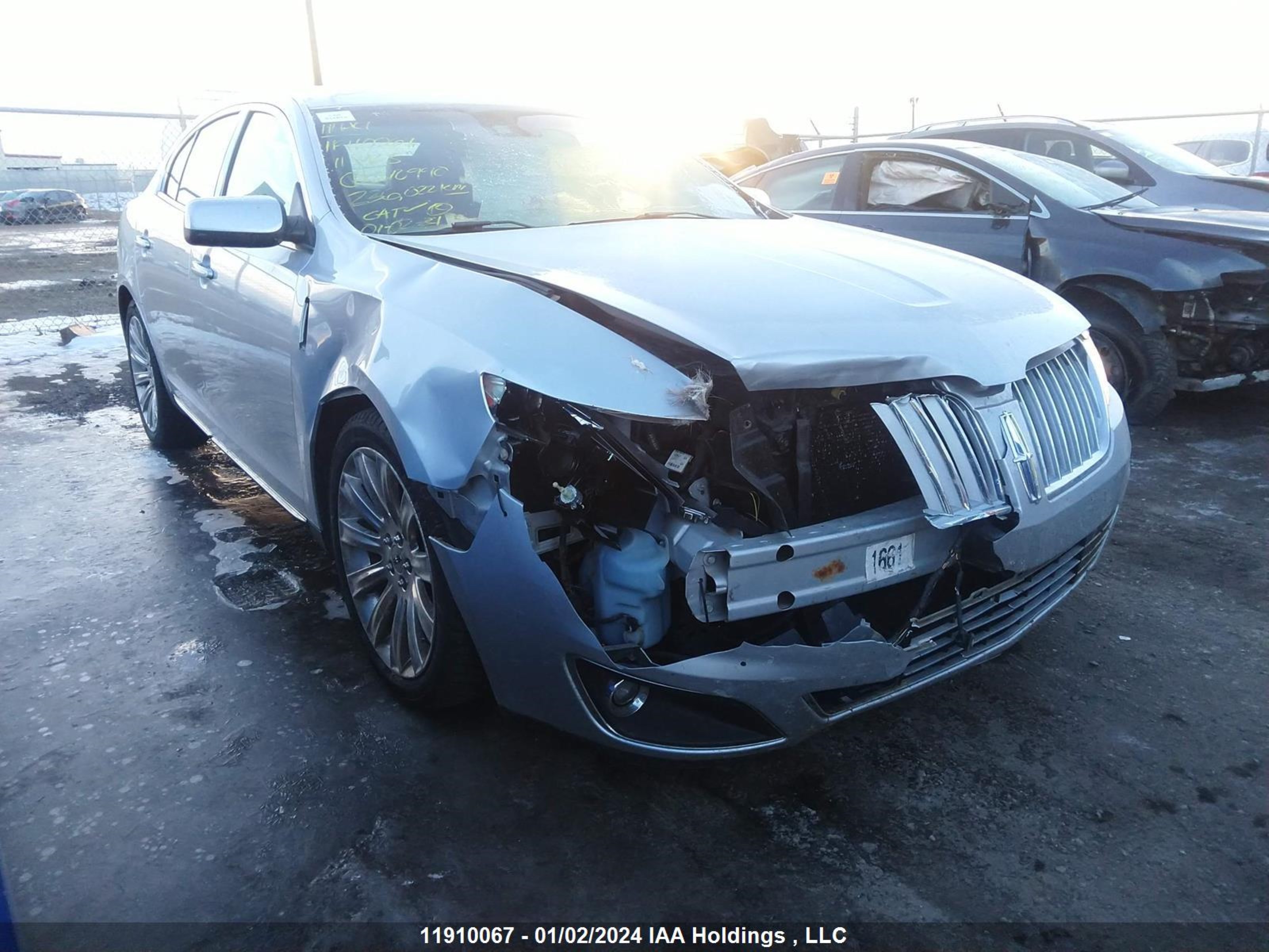 LINCOLN MKS 2011 1lnhl9er5bg610990