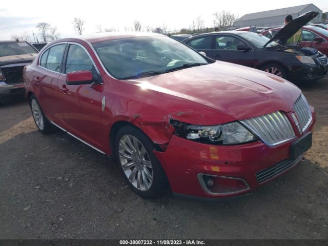 LINCOLN MKS 2010 1lnhl9er8ag601053