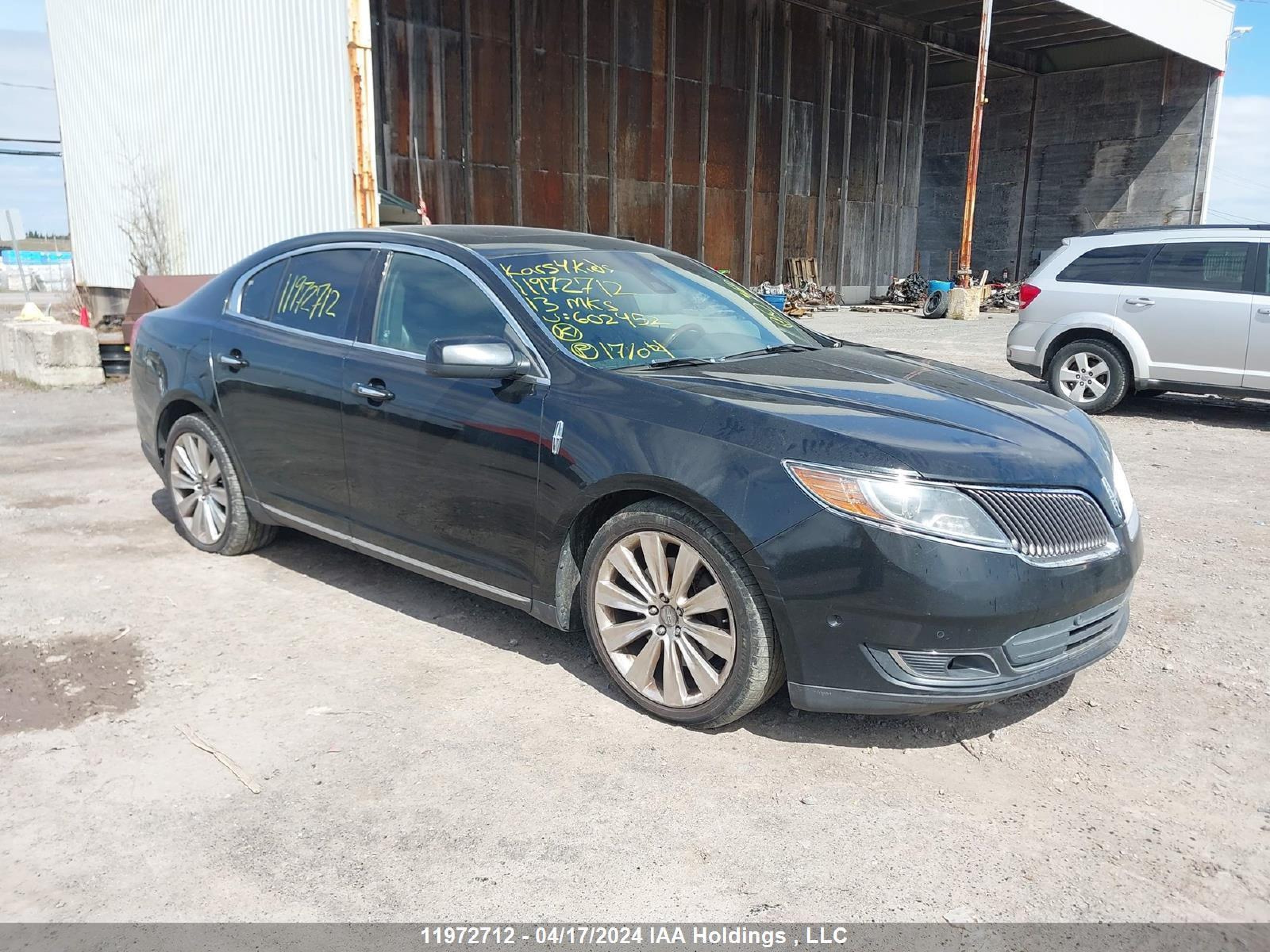 LINCOLN MKS 2013 1lnhl9ft7dg602452