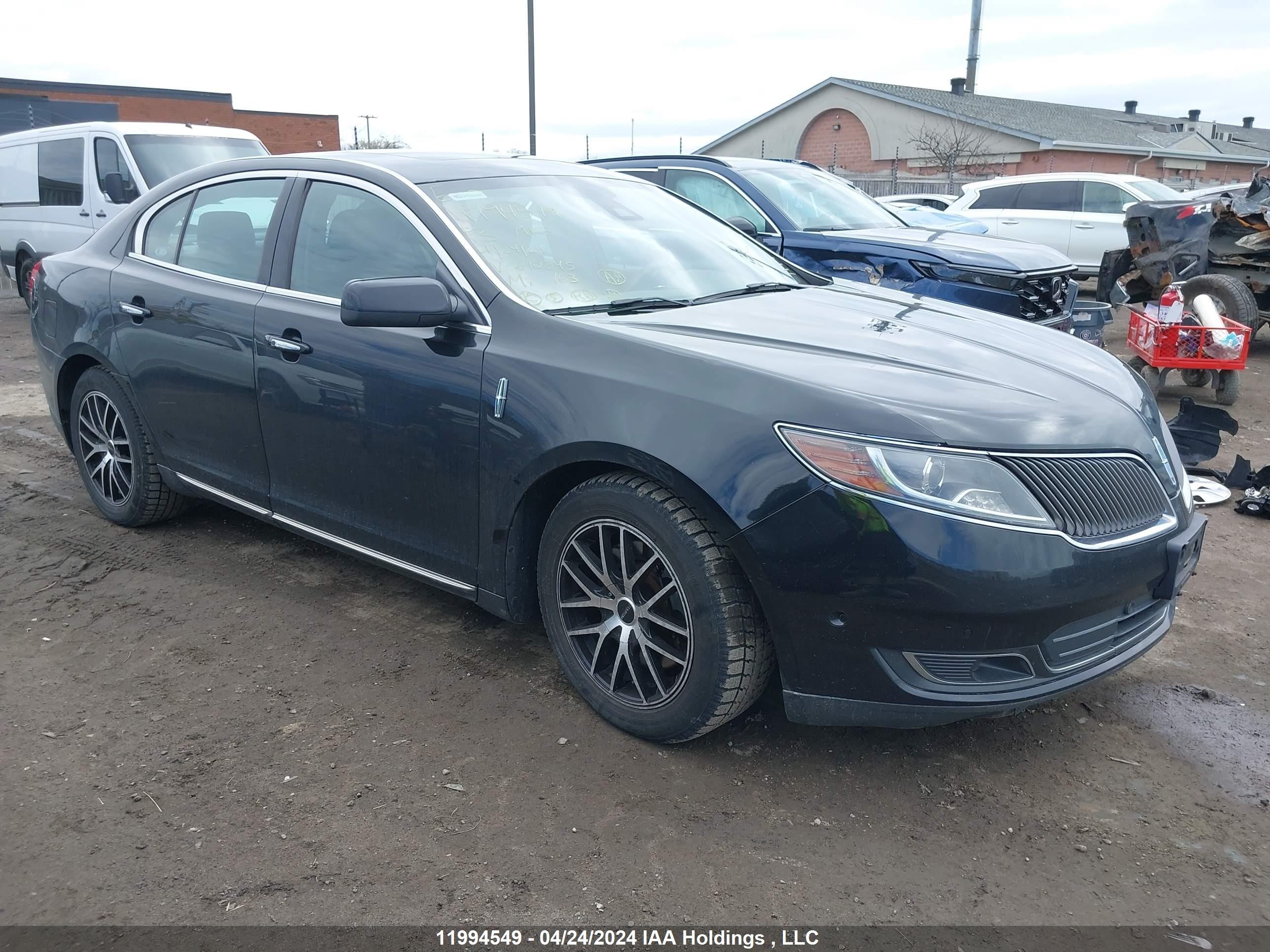 LINCOLN MKS 2013 1lnhl9ft9dg610245