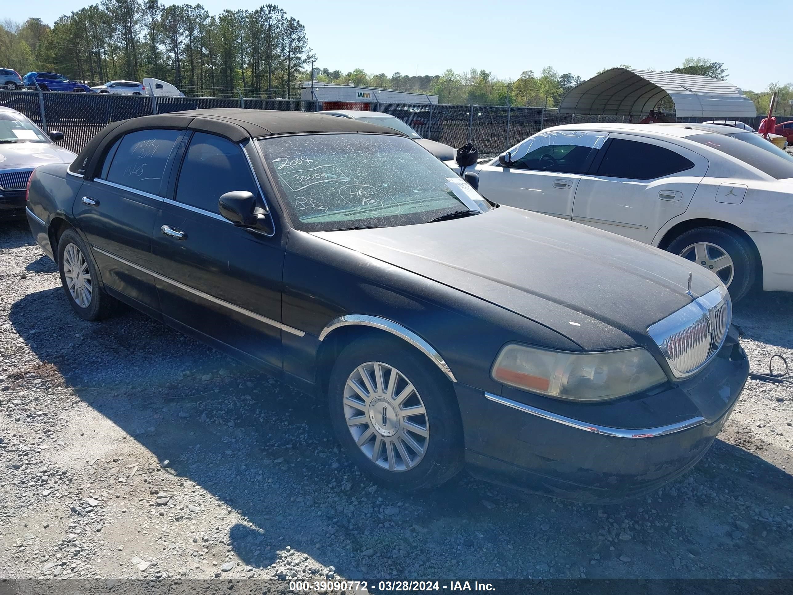 LINCOLN TOWN CAR 2004 1lnhm81w14y609299