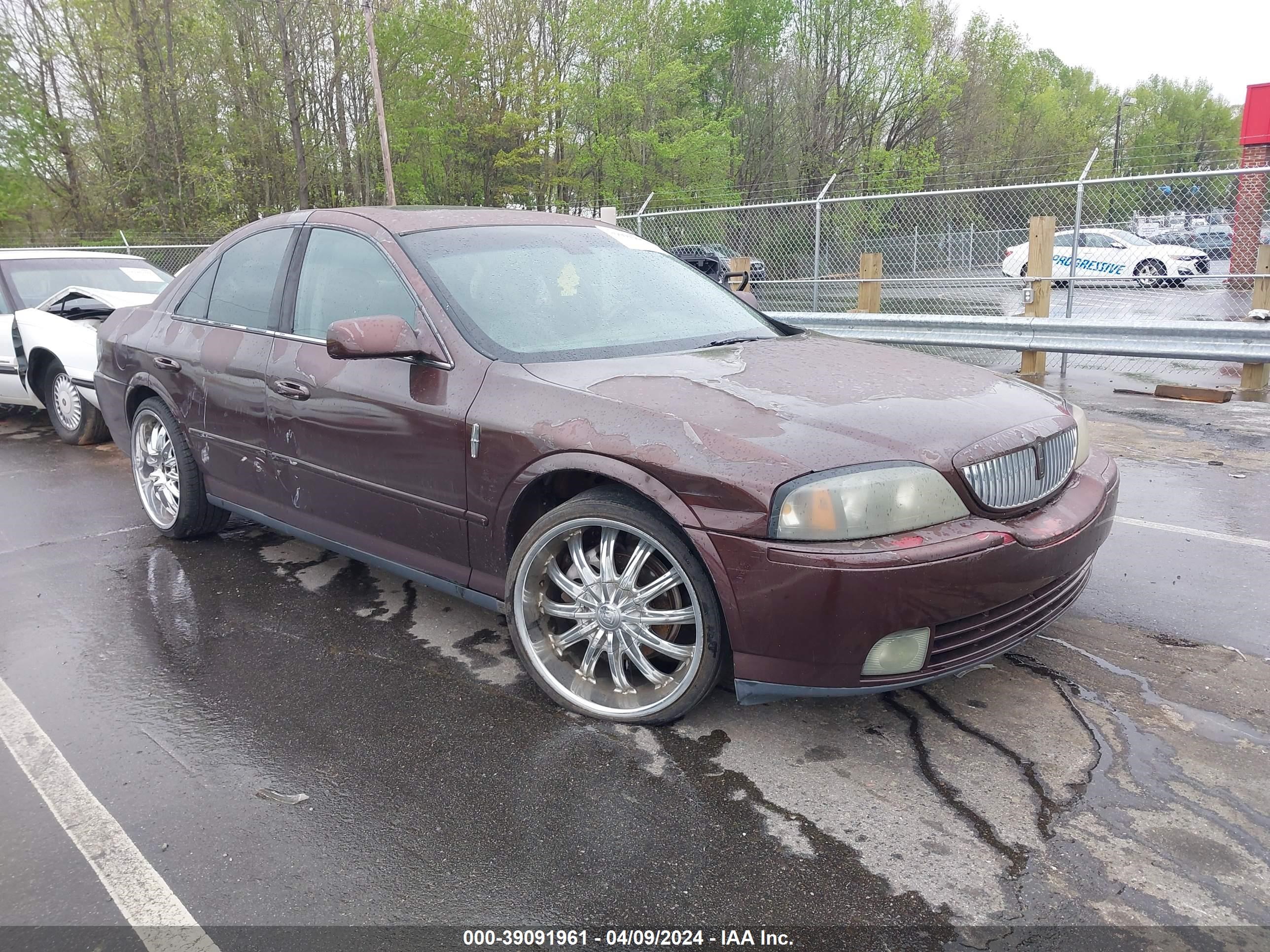 LINCOLN LS 2005 1lnhm86s05y618454