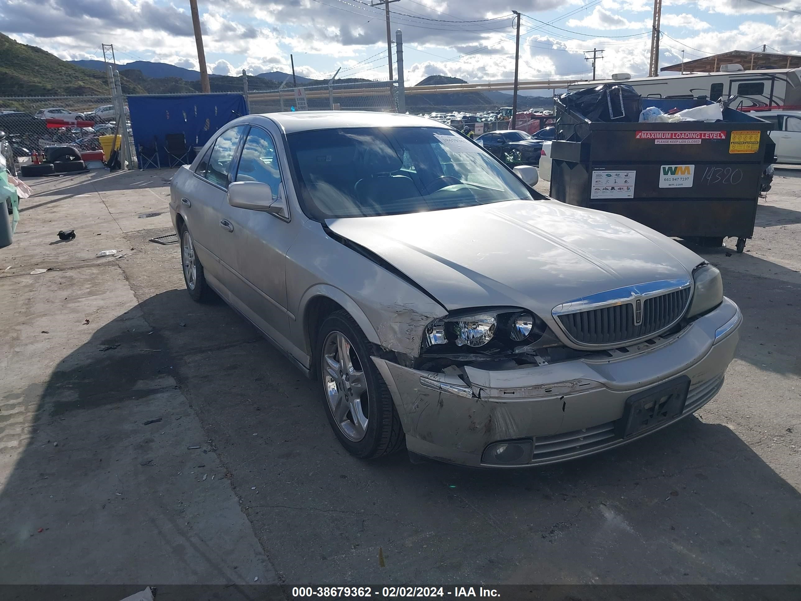 LINCOLN LS 2004 1lnhm86s14y621796