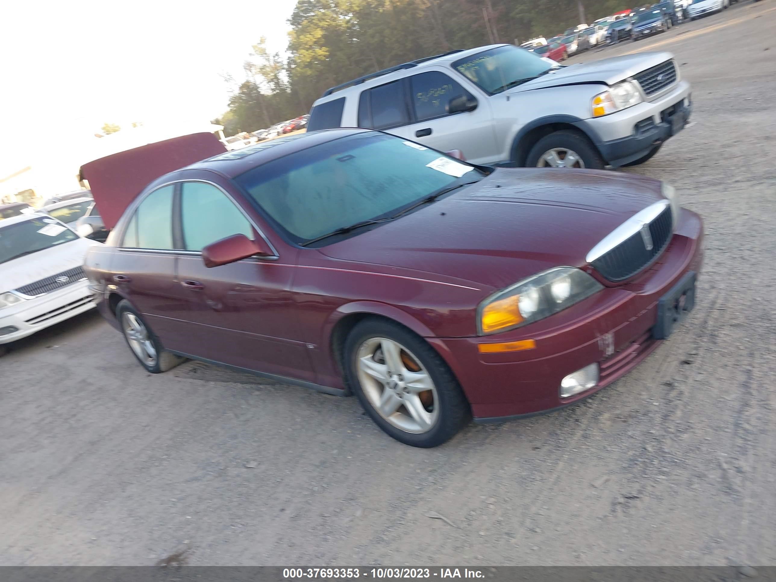 LINCOLN LS 2001 1lnhm86s41y623909