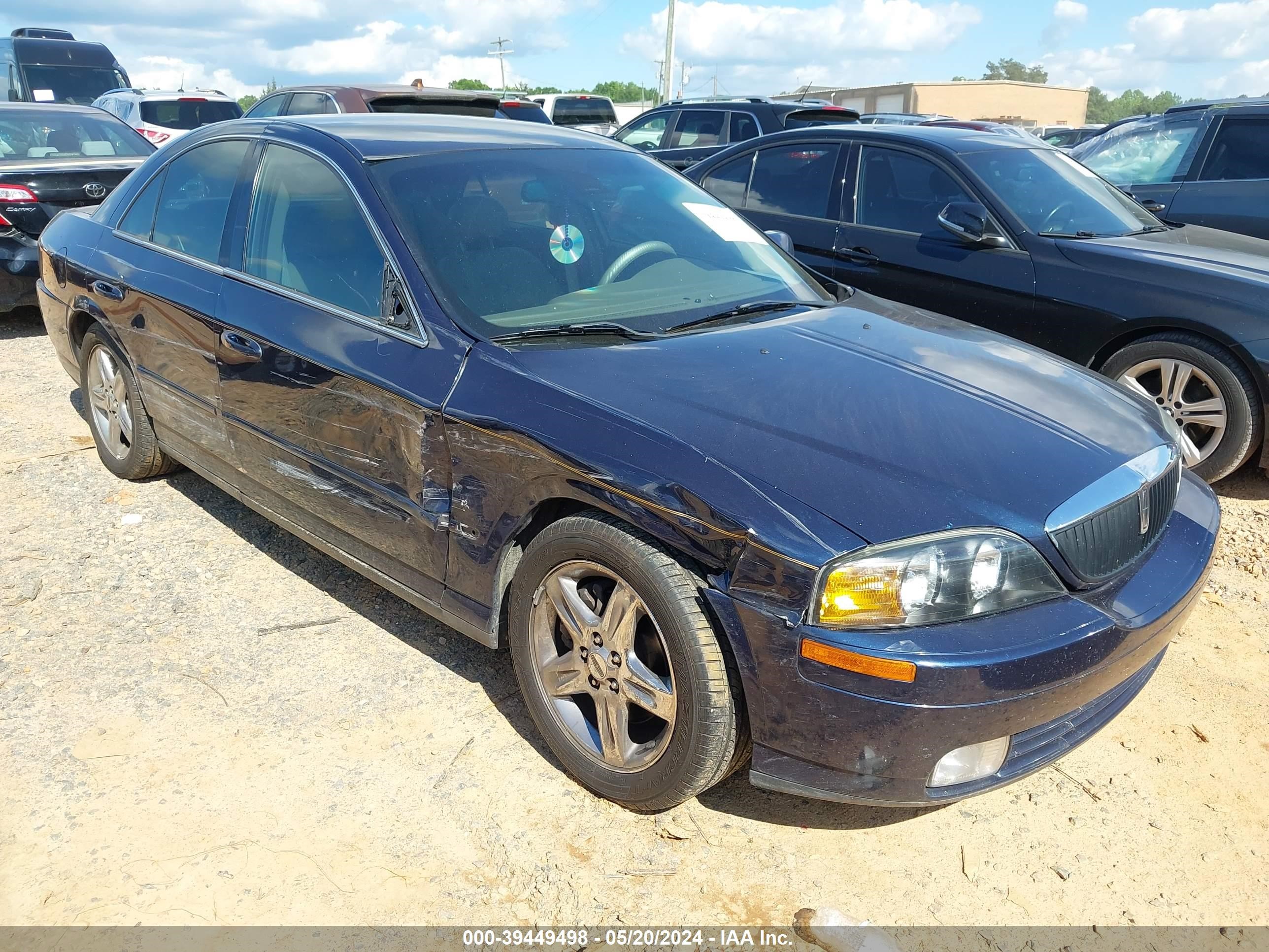 LINCOLN LS 2001 1lnhm86s81y714505