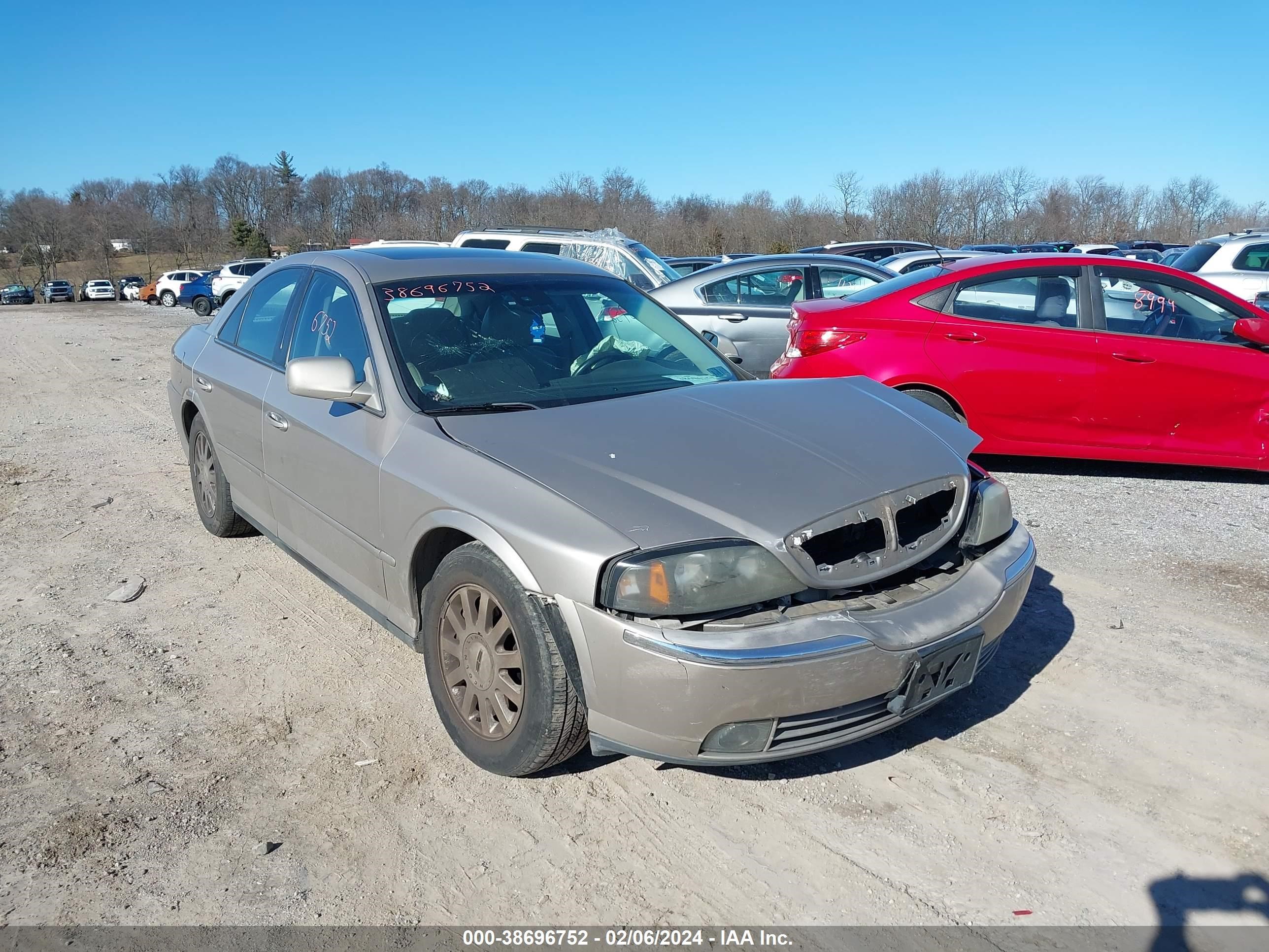 LINCOLN LS 2003 1lnhm86s83y665891