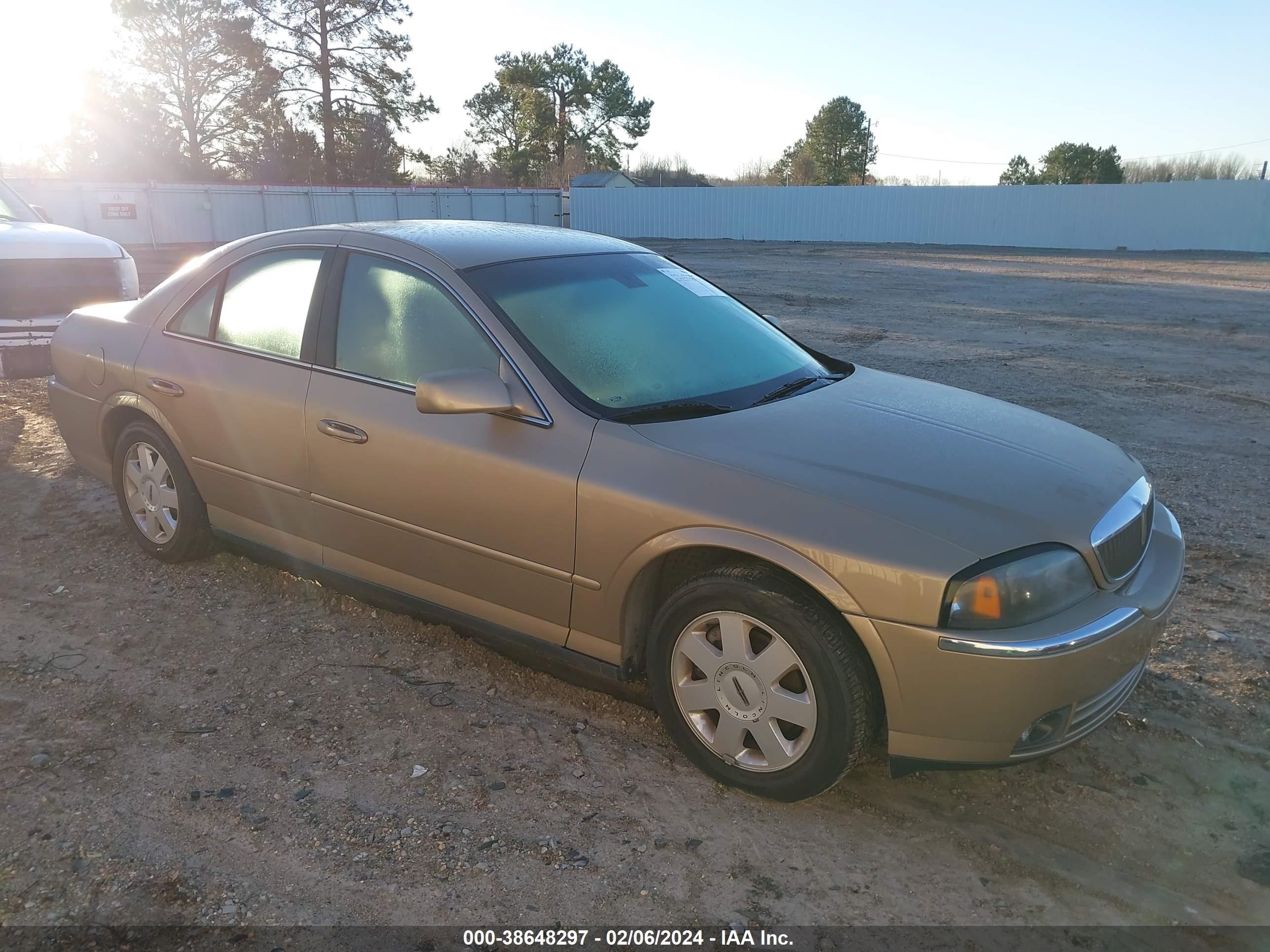 LINCOLN LS 2005 1lnhm86s85y616452