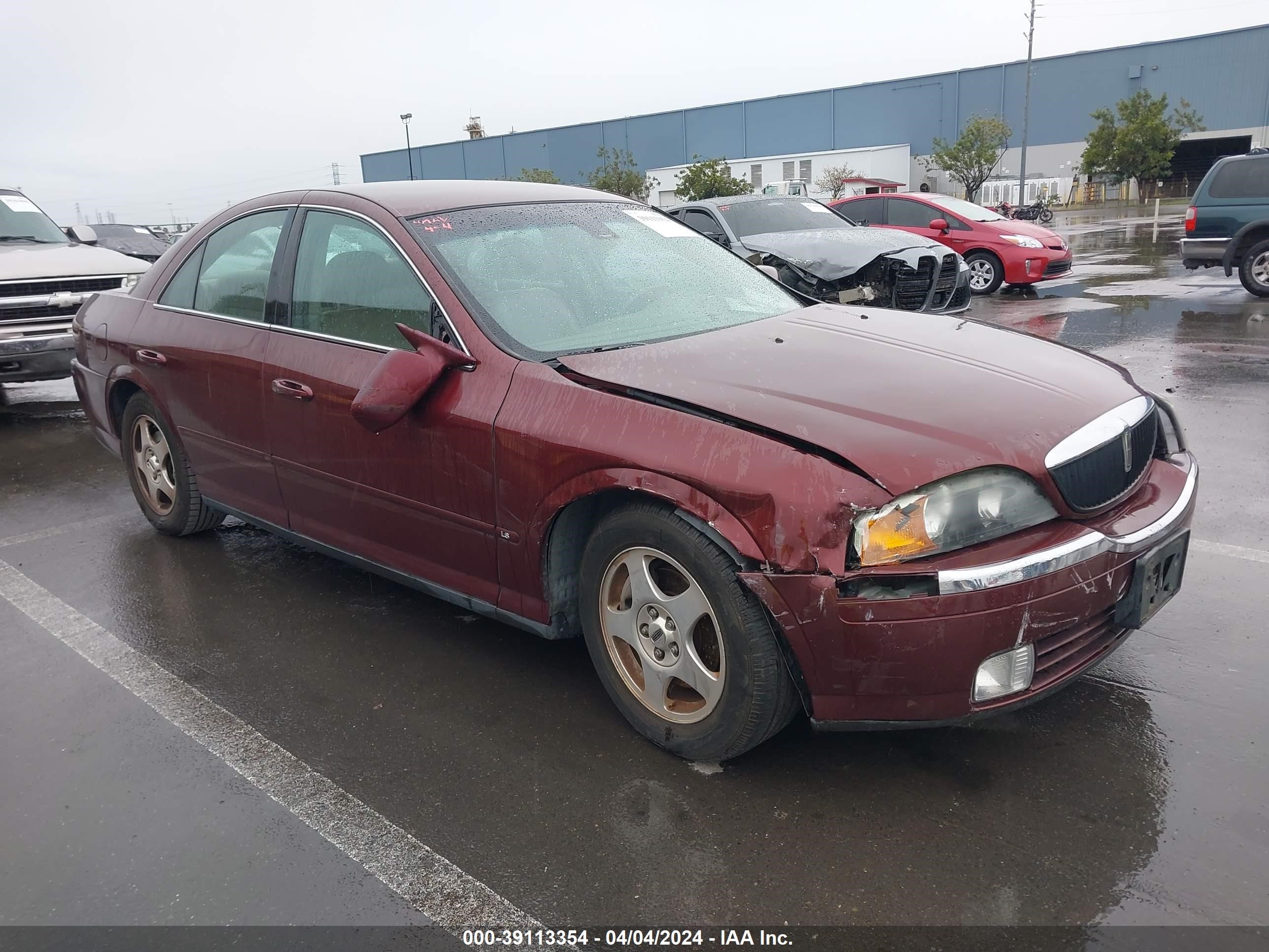 LINCOLN LS 2001 1lnhm86sx1y726963