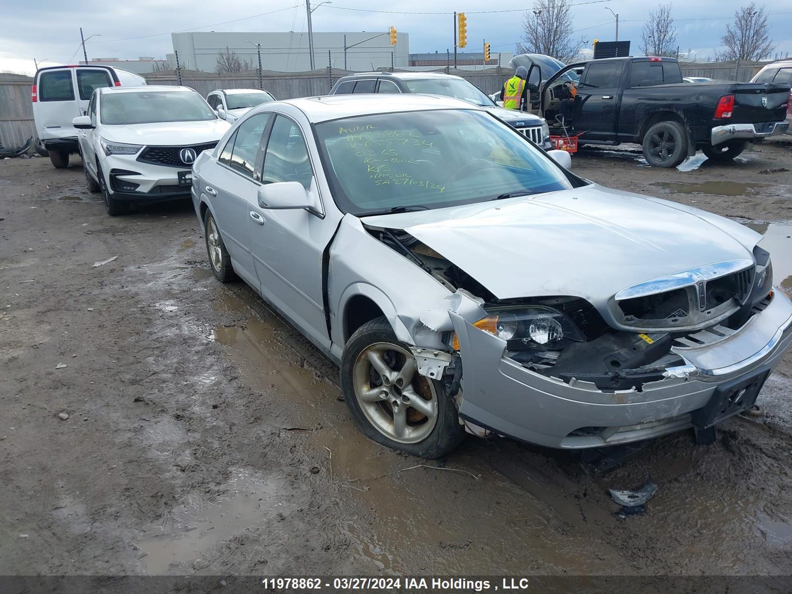 LINCOLN LS 2002 1lnhm86sx2y655734