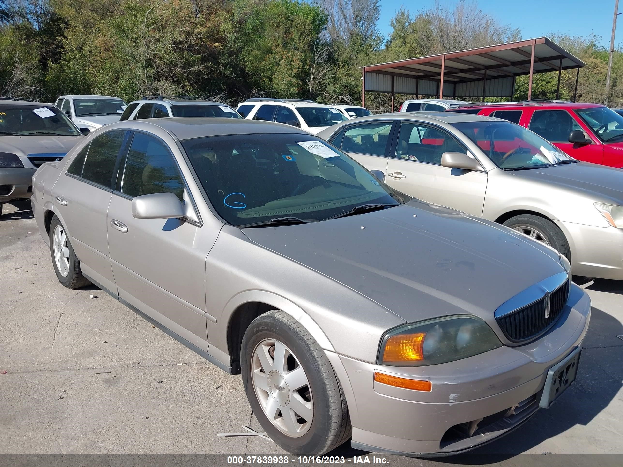 LINCOLN LS 2002 1lnhm86sx2y681430