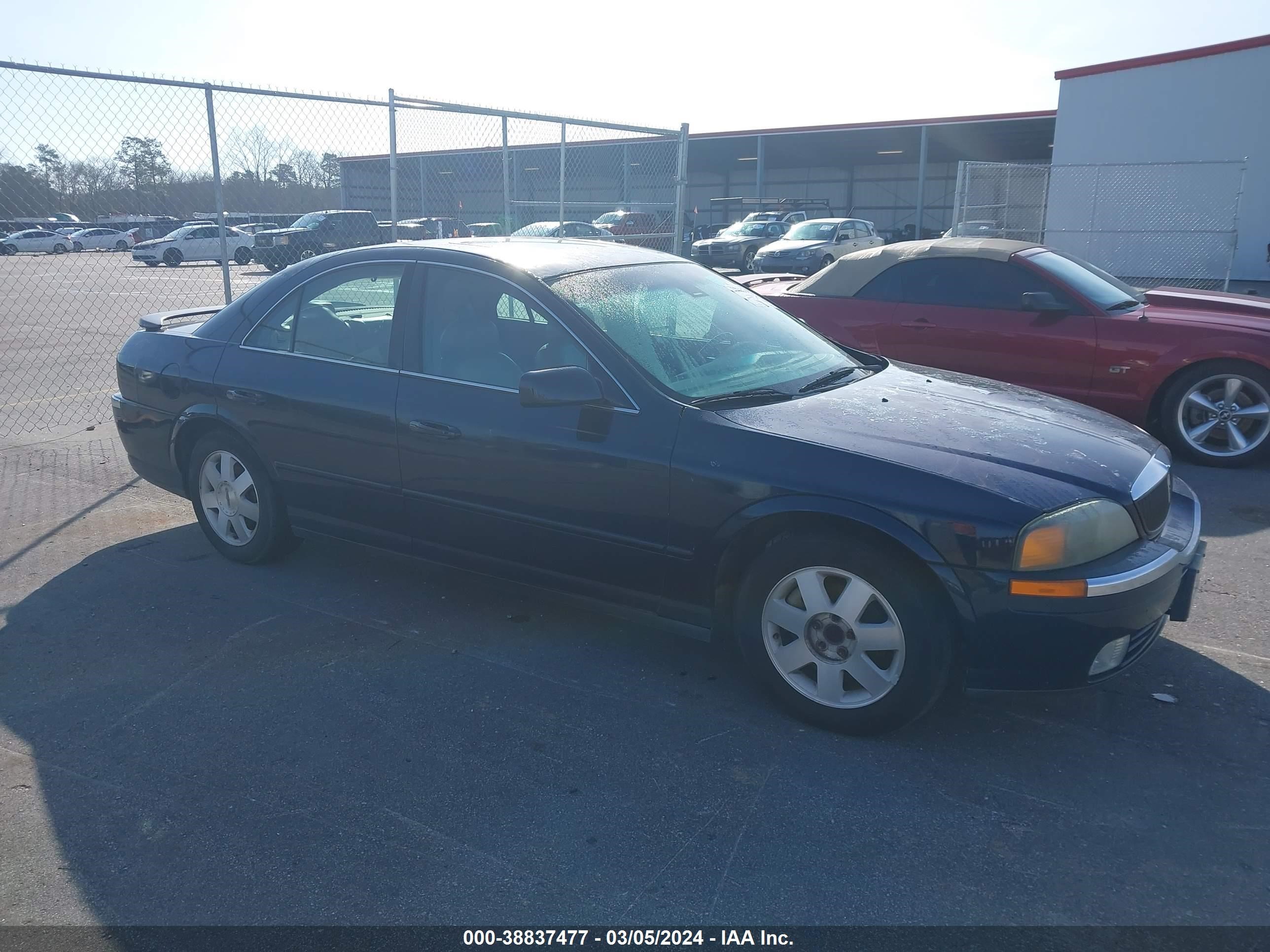 LINCOLN LS 2002 1lnhm87a12y602698