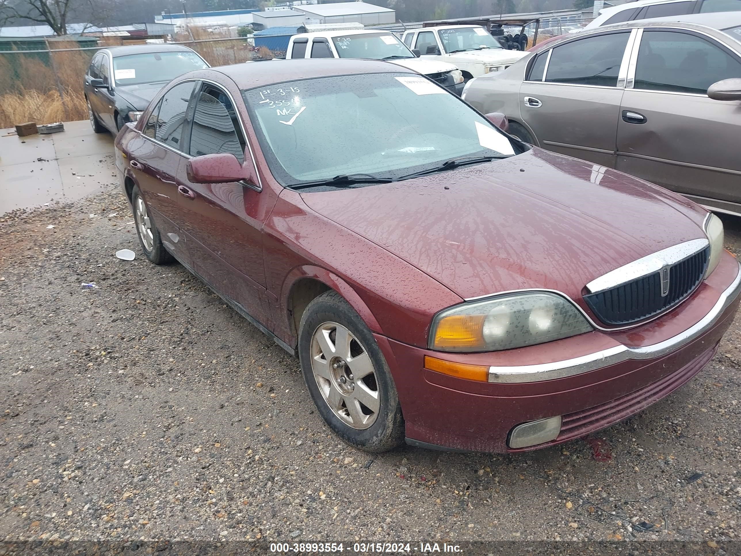 LINCOLN LS 2002 1lnhm87a62y707558