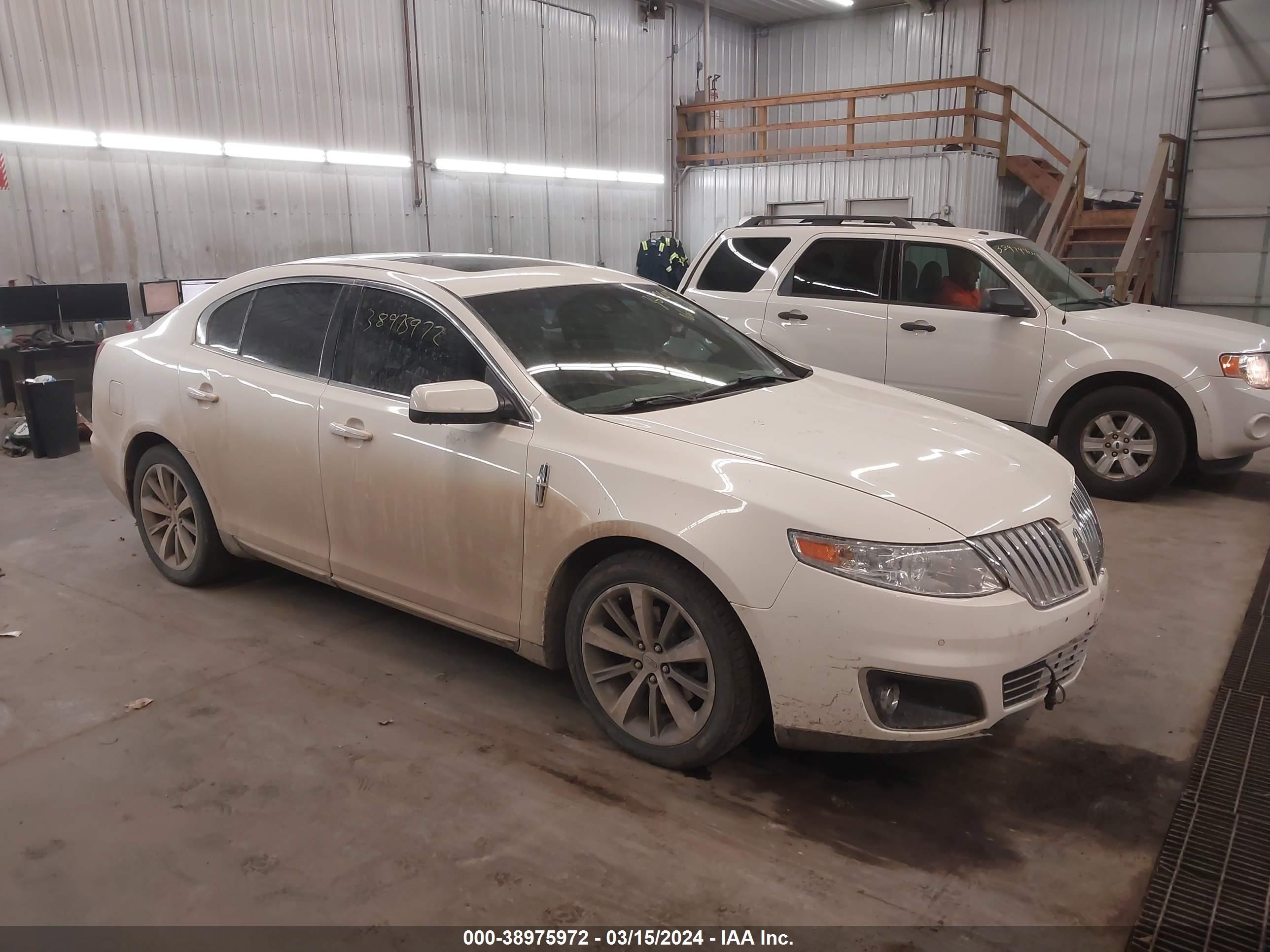 LINCOLN MKS 2009 1lnhm93r09g608266