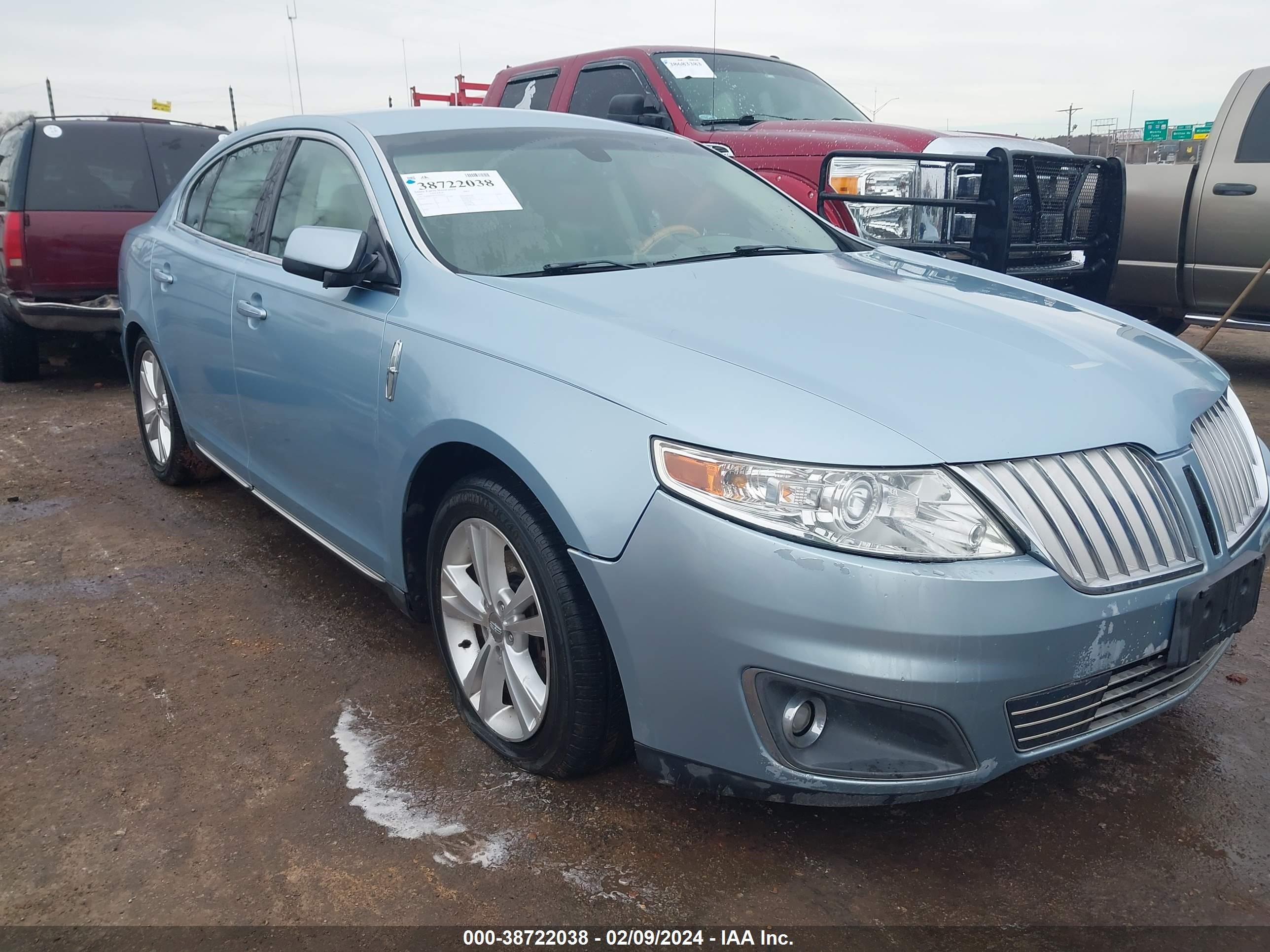 LINCOLN MKS 2009 1lnhm93r19g600614