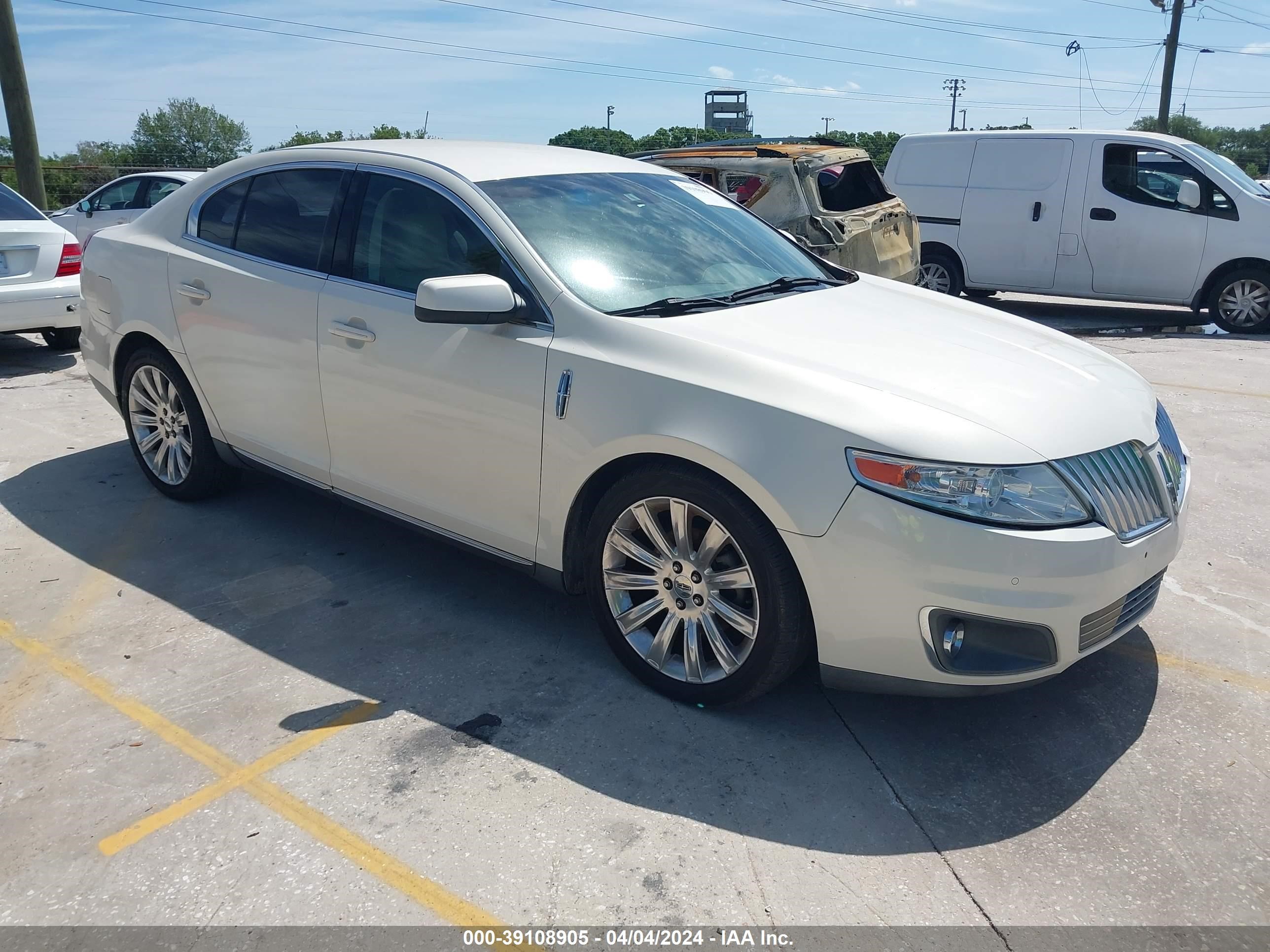 LINCOLN MKS 2009 1lnhm93r39g635008