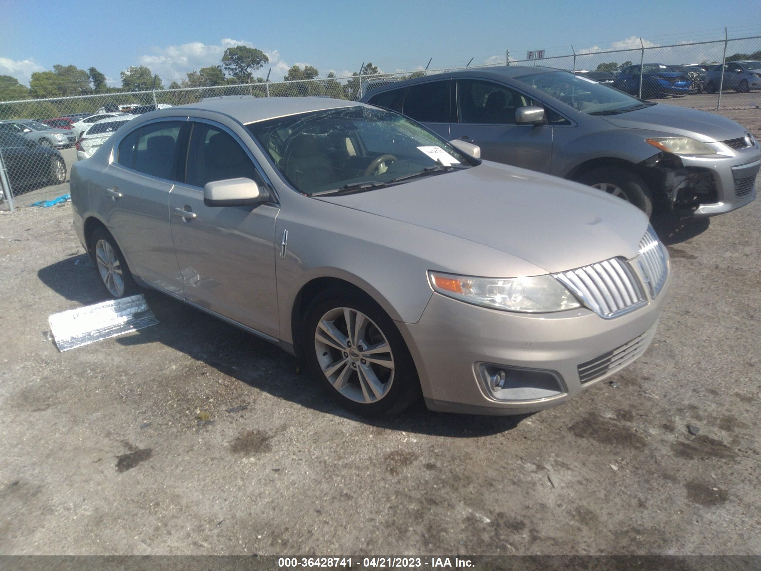 LINCOLN MKS 2009 1lnhm93r59g615147