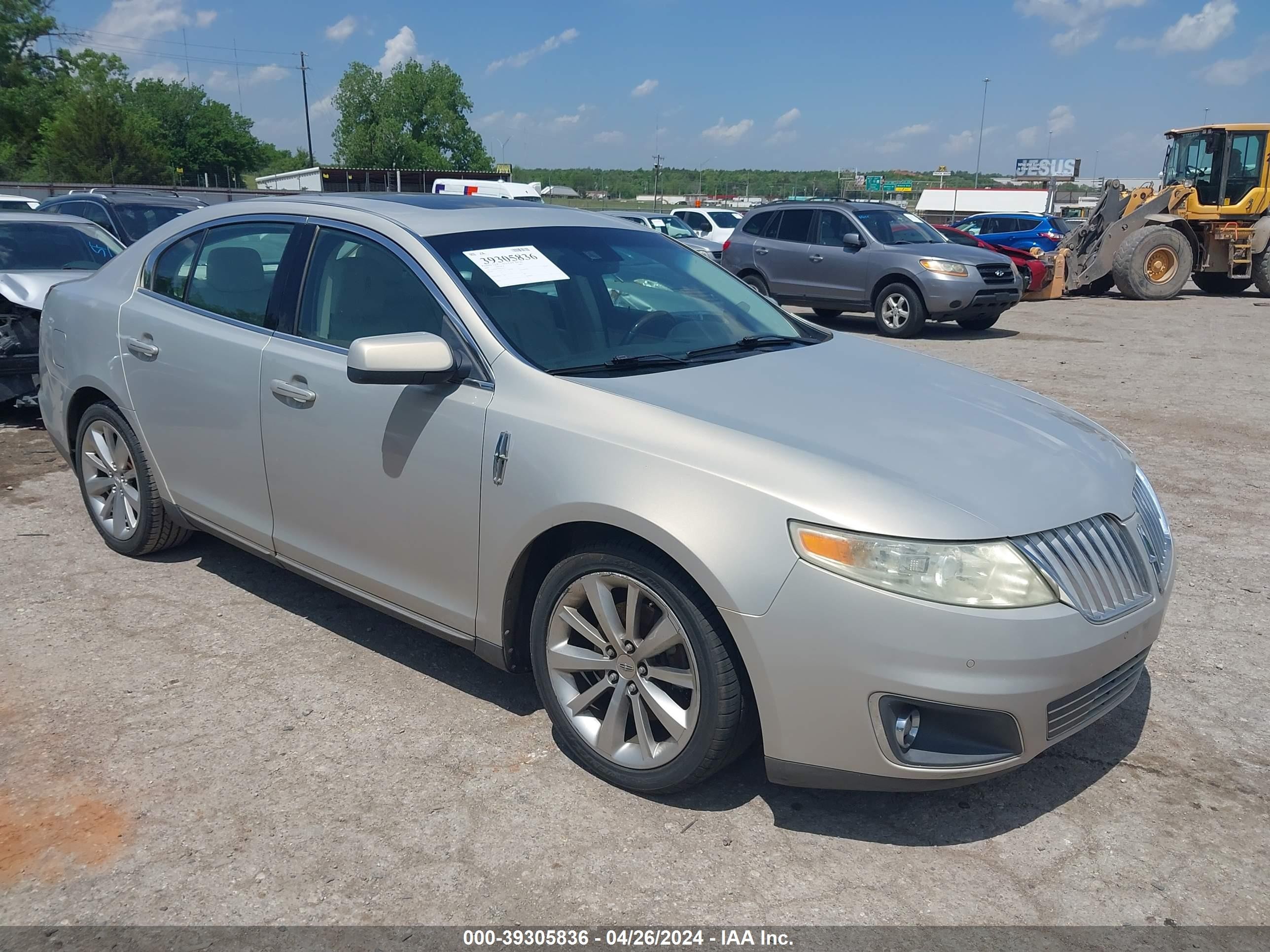 LINCOLN MKS 2009 1lnhm93r69g613133