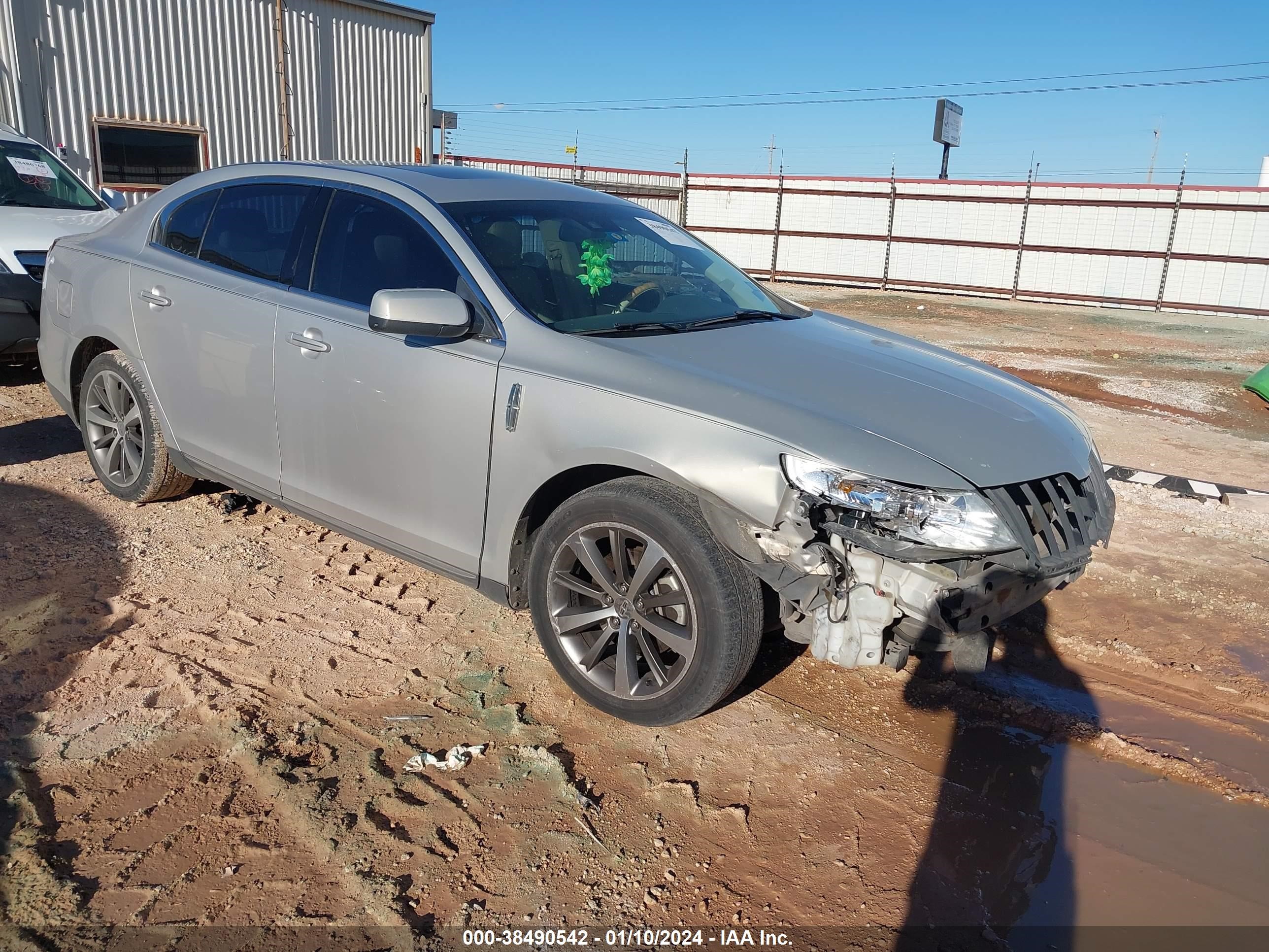 LINCOLN MKS 2009 1lnhm93r69g613407