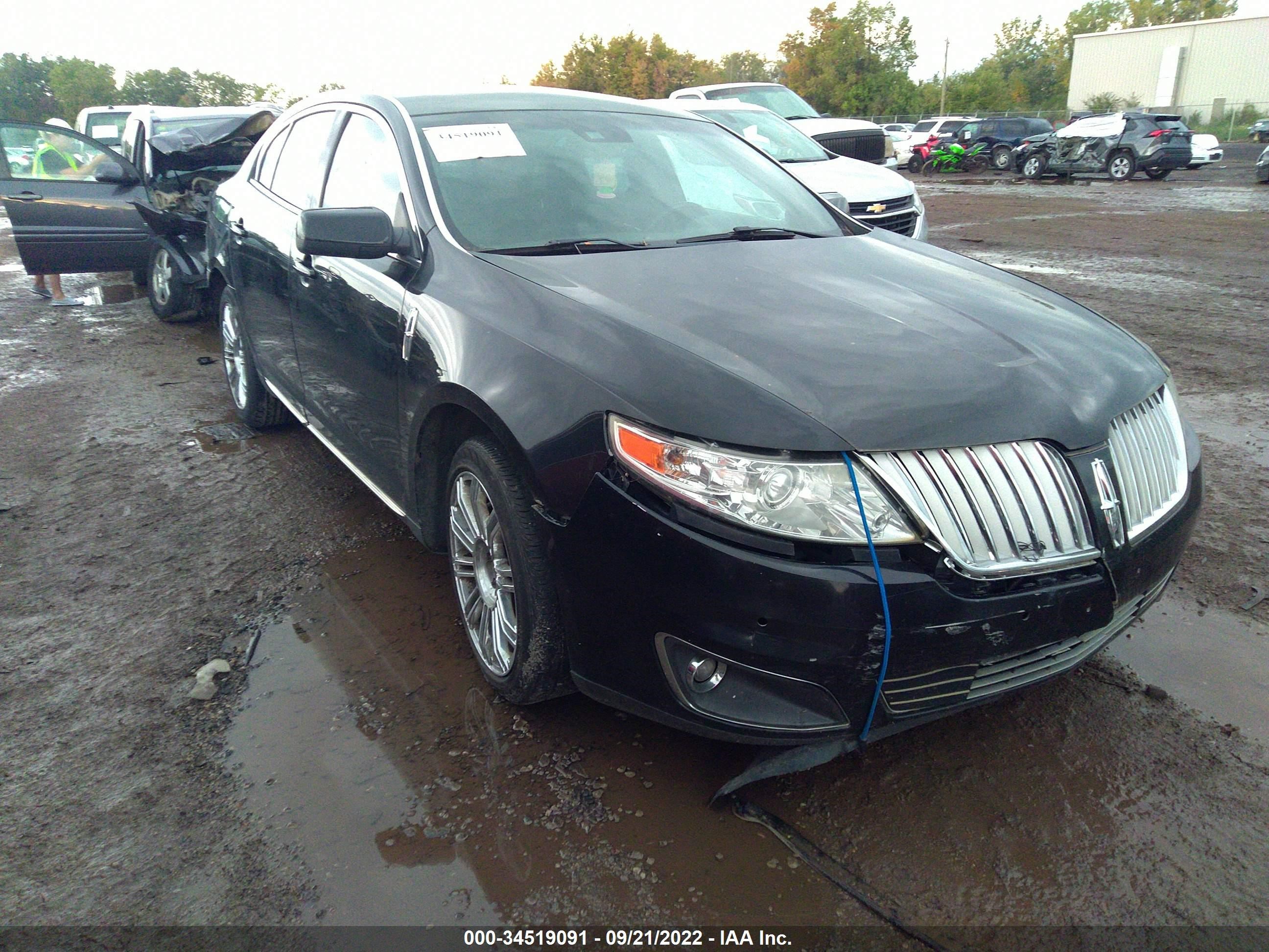 LINCOLN MKS 2009 1lnhm93r69g626870