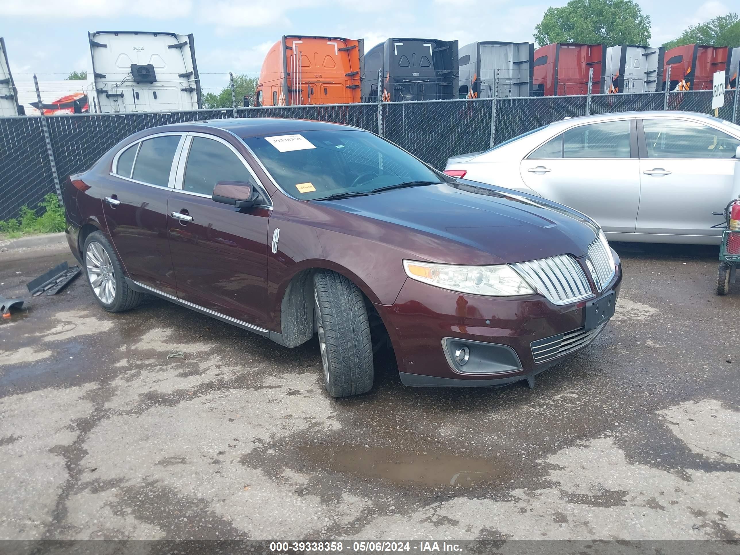 LINCOLN MKS 2009 1lnhm93r69g628697