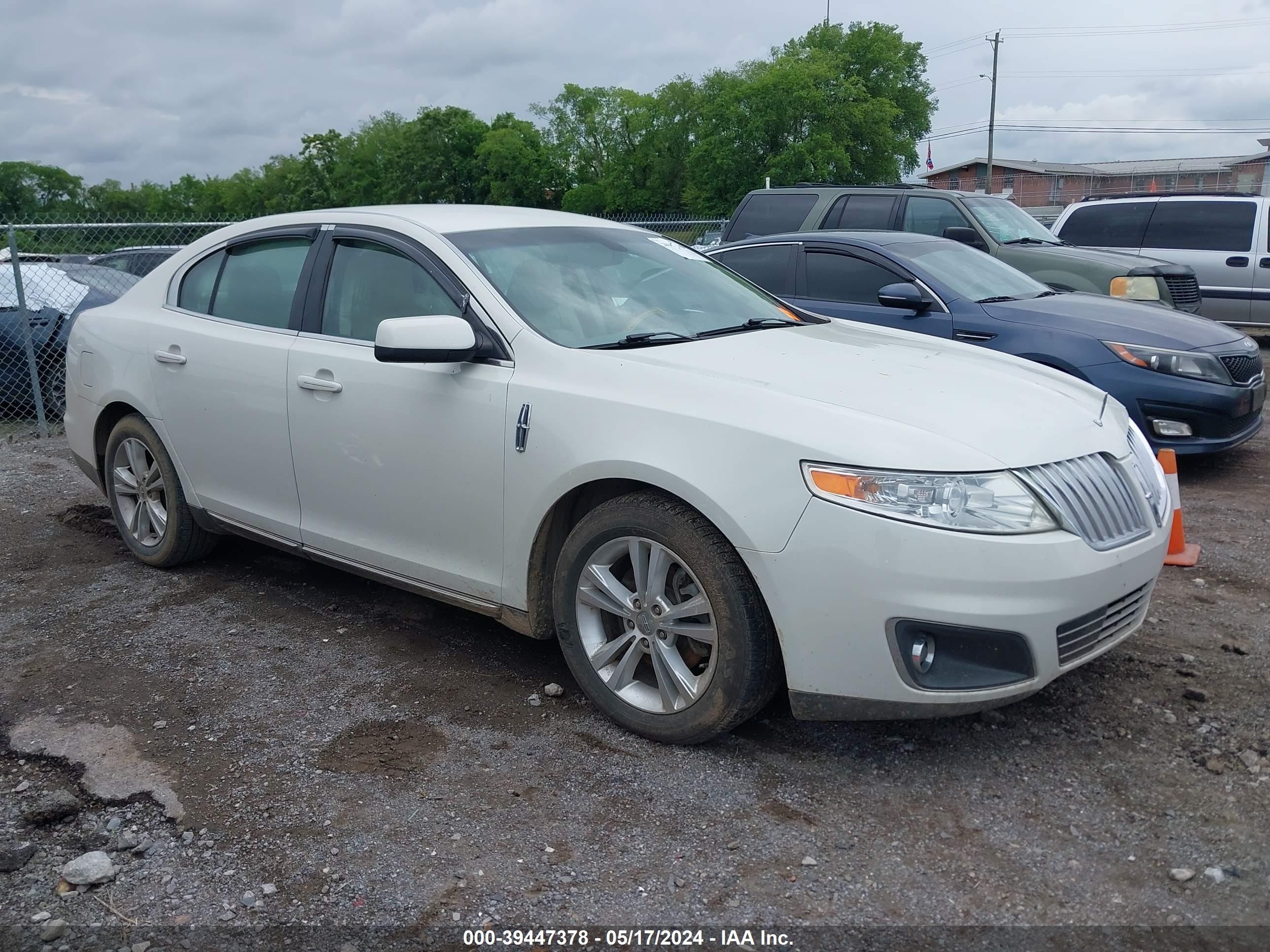 LINCOLN MKS 2009 1lnhm93r79g618907