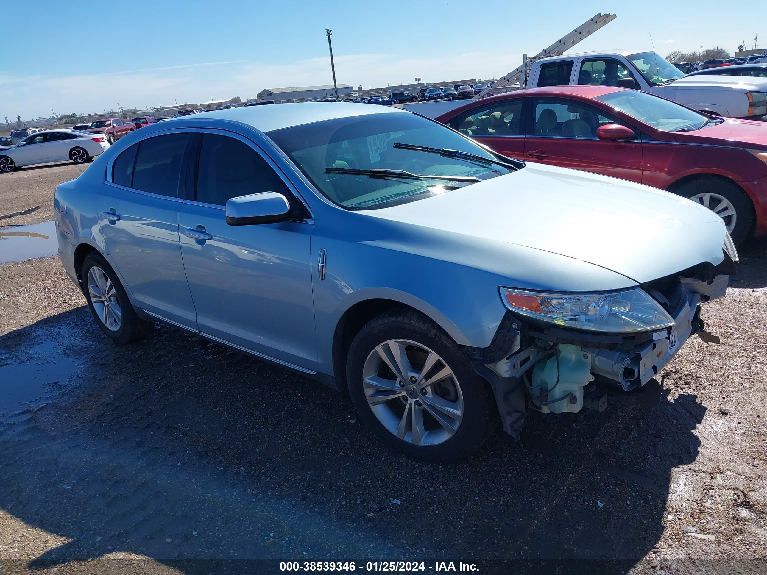 LINCOLN MKS 2009 1lnhm93r79g620222