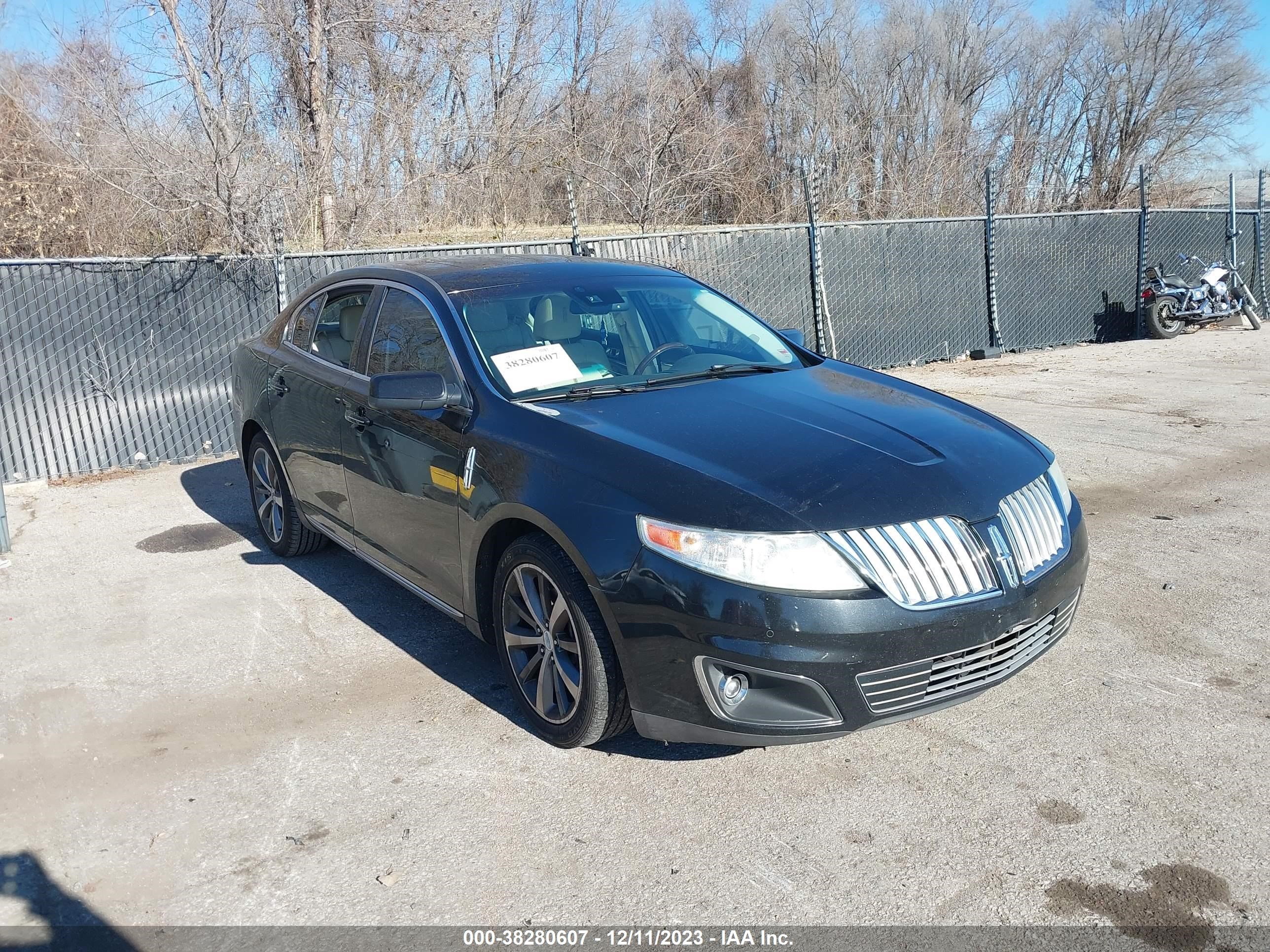 LINCOLN MKS 2009 1lnhm93r89g612243