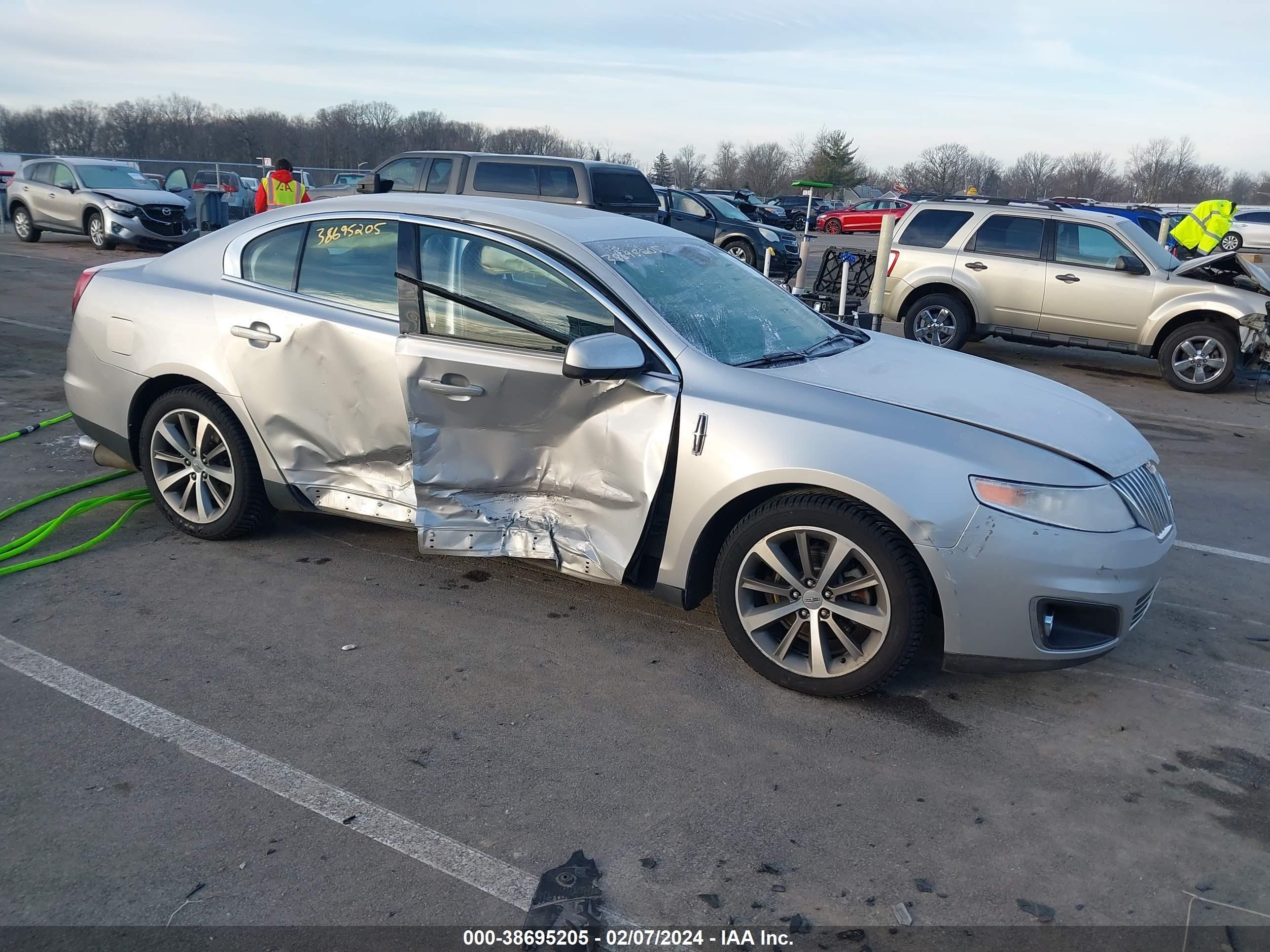 LINCOLN MKS 2009 1lnhm93r89g616549