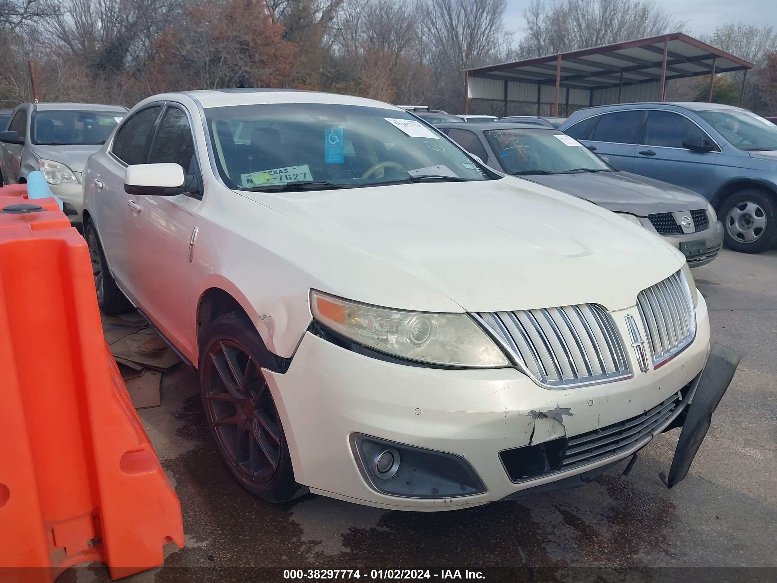 LINCOLN MKS 2009 1lnhm93r99g611358