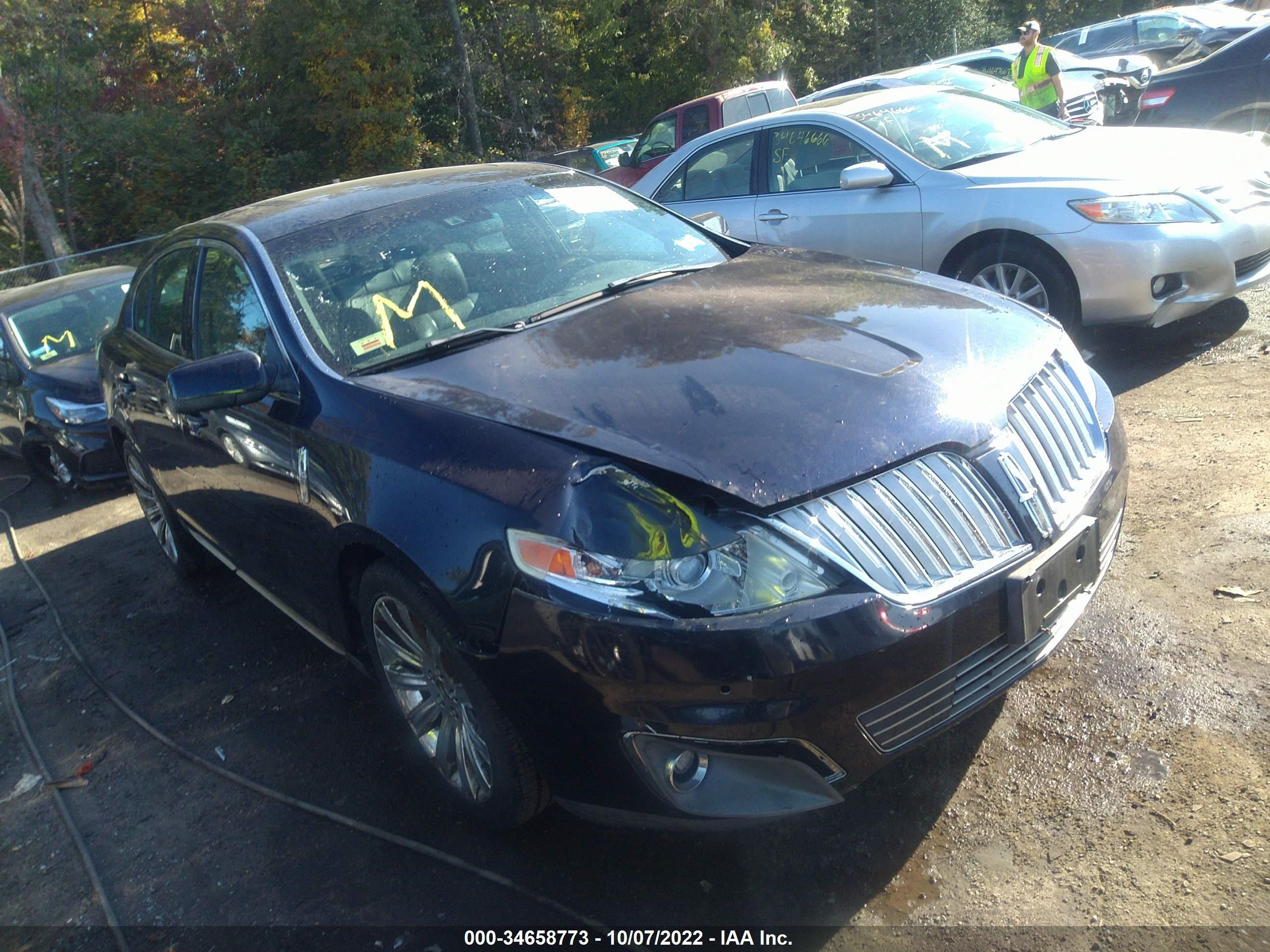 LINCOLN MKS 2009 1lnhm93r99g634929