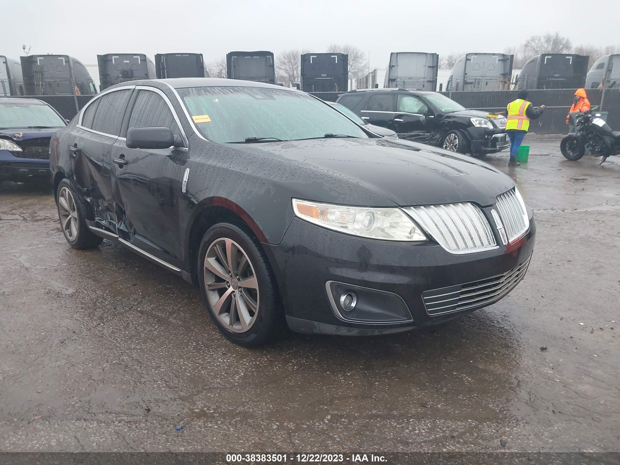 LINCOLN MKS 2009 1lnhm93rx9g604290