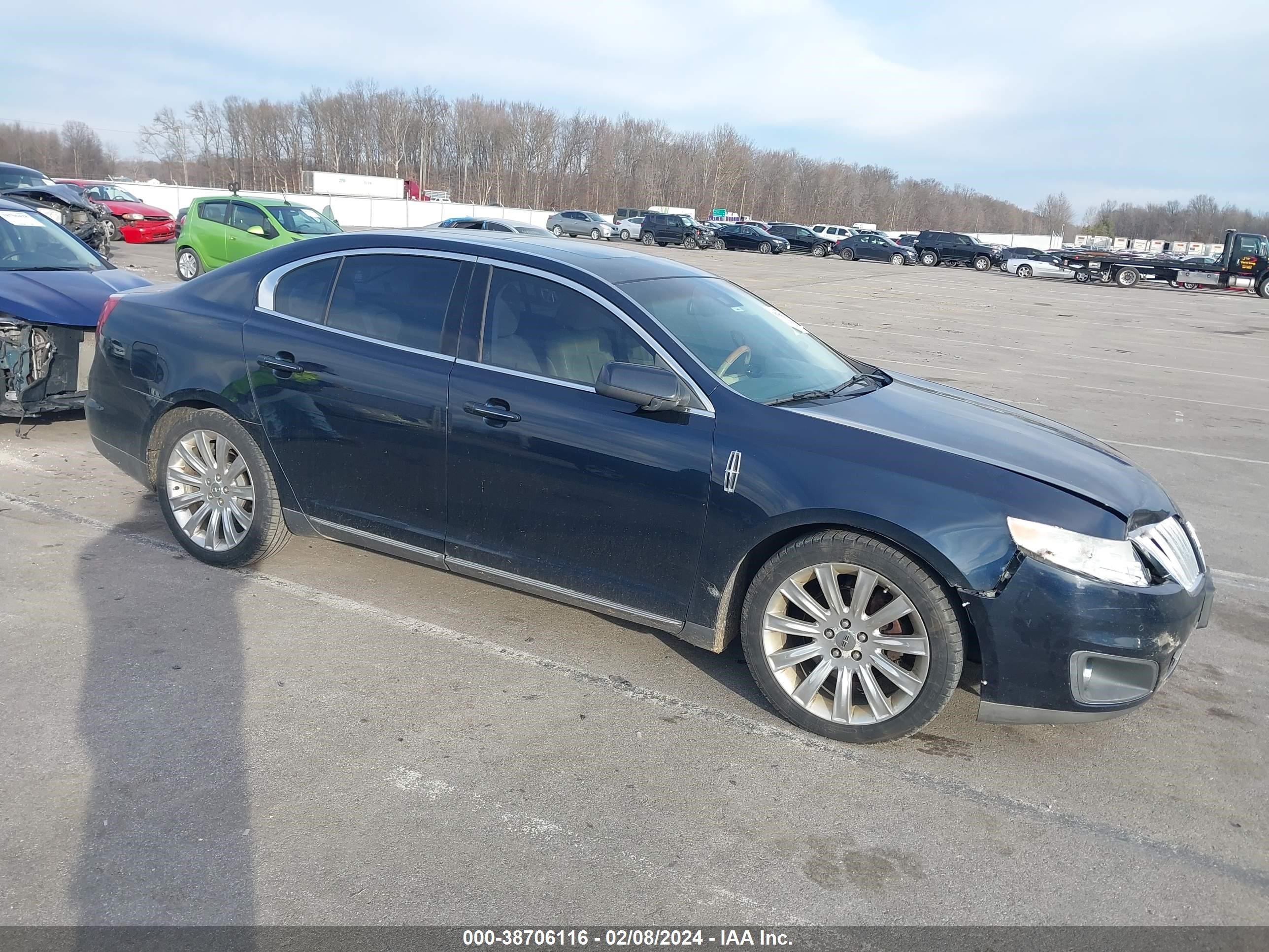 LINCOLN MKS 2009 1lnhm94r09g623767