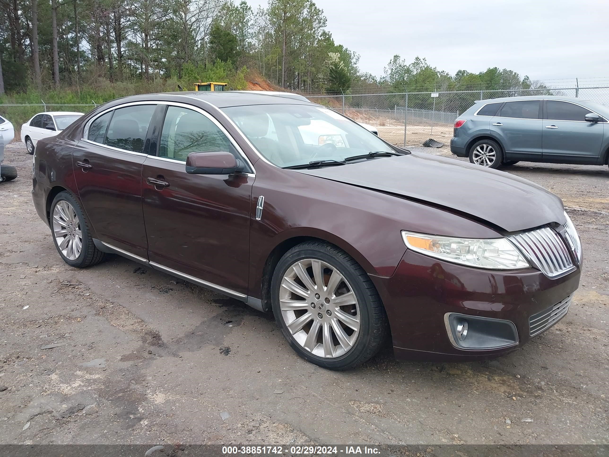 LINCOLN MKS 2009 1lnhm94r29g614763