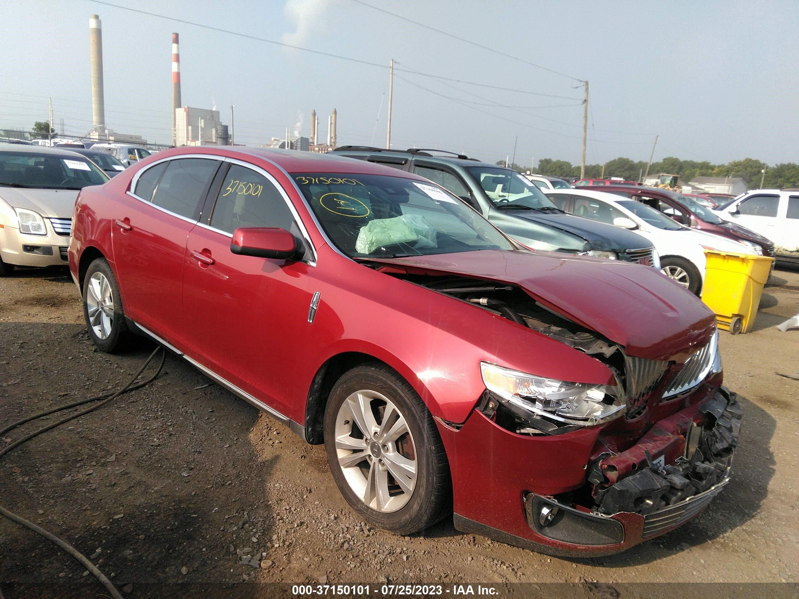 LINCOLN MKS 2009 1lnhm94r29g623737