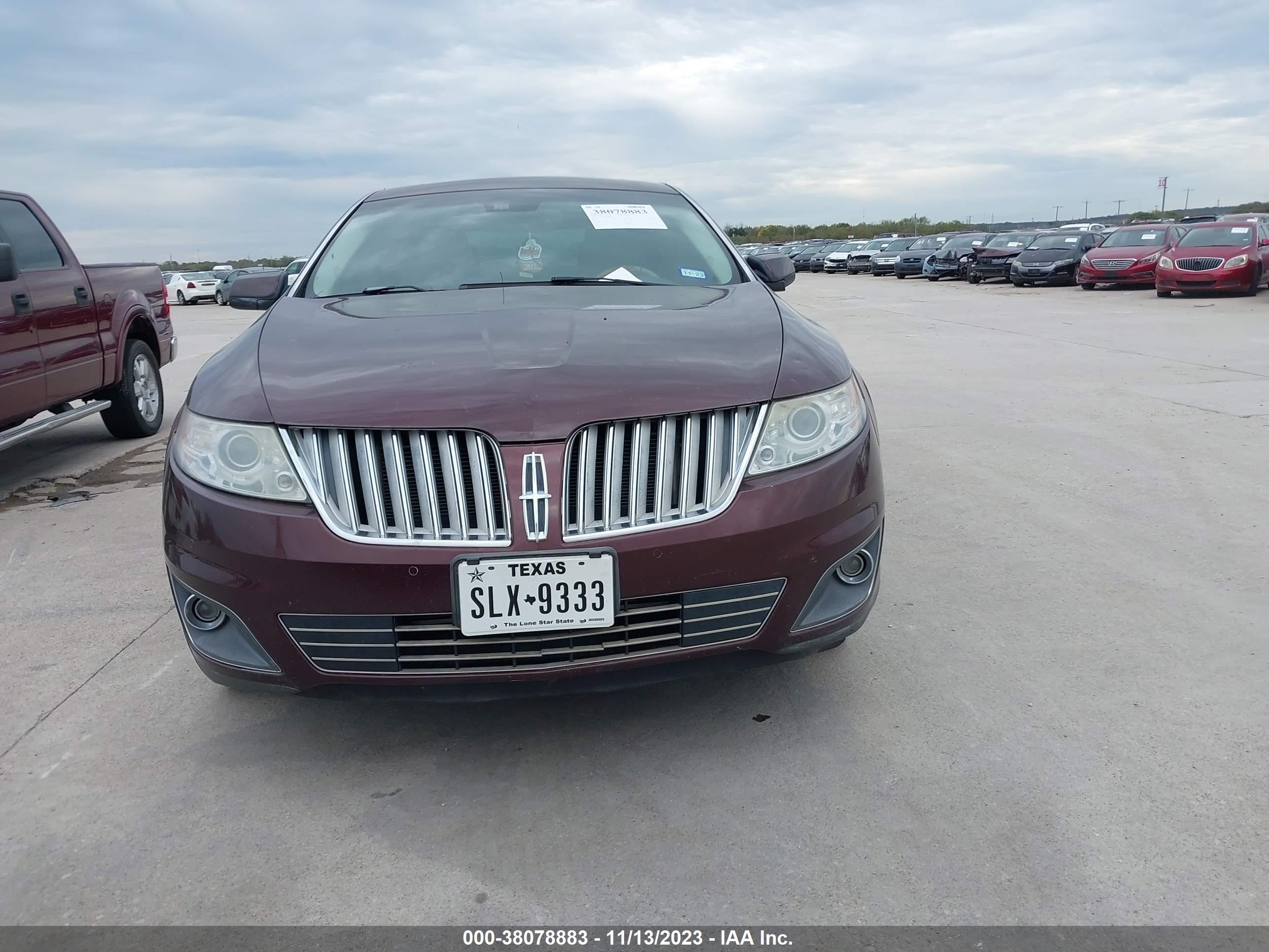 LINCOLN MKS 2009 1lnhm94r29g626914