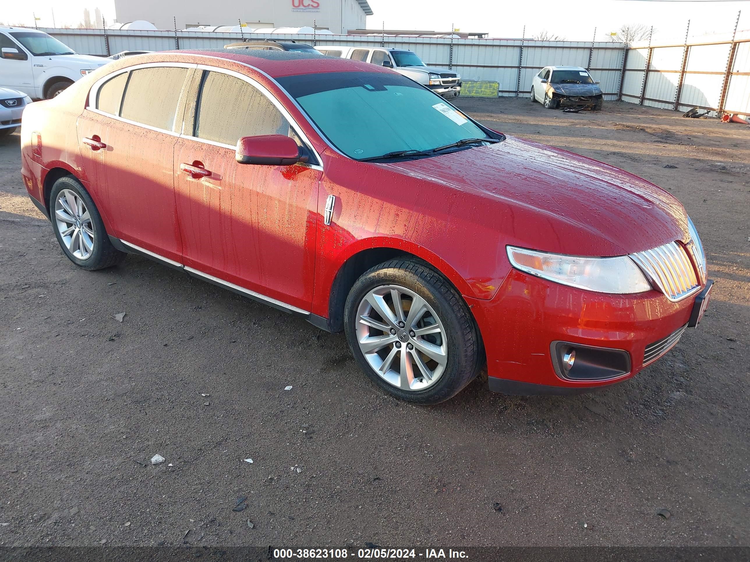 LINCOLN MKS 2009 1lnhm94r39g602802