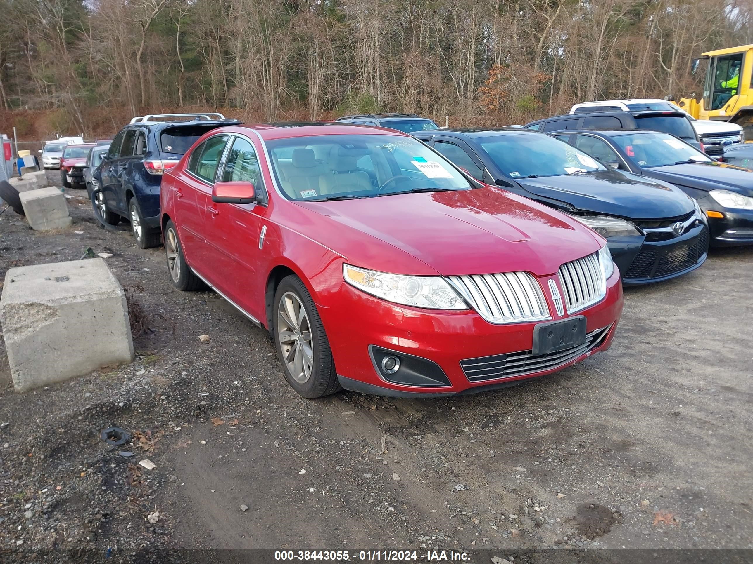 LINCOLN MKS 2009 1lnhm94r39g604355